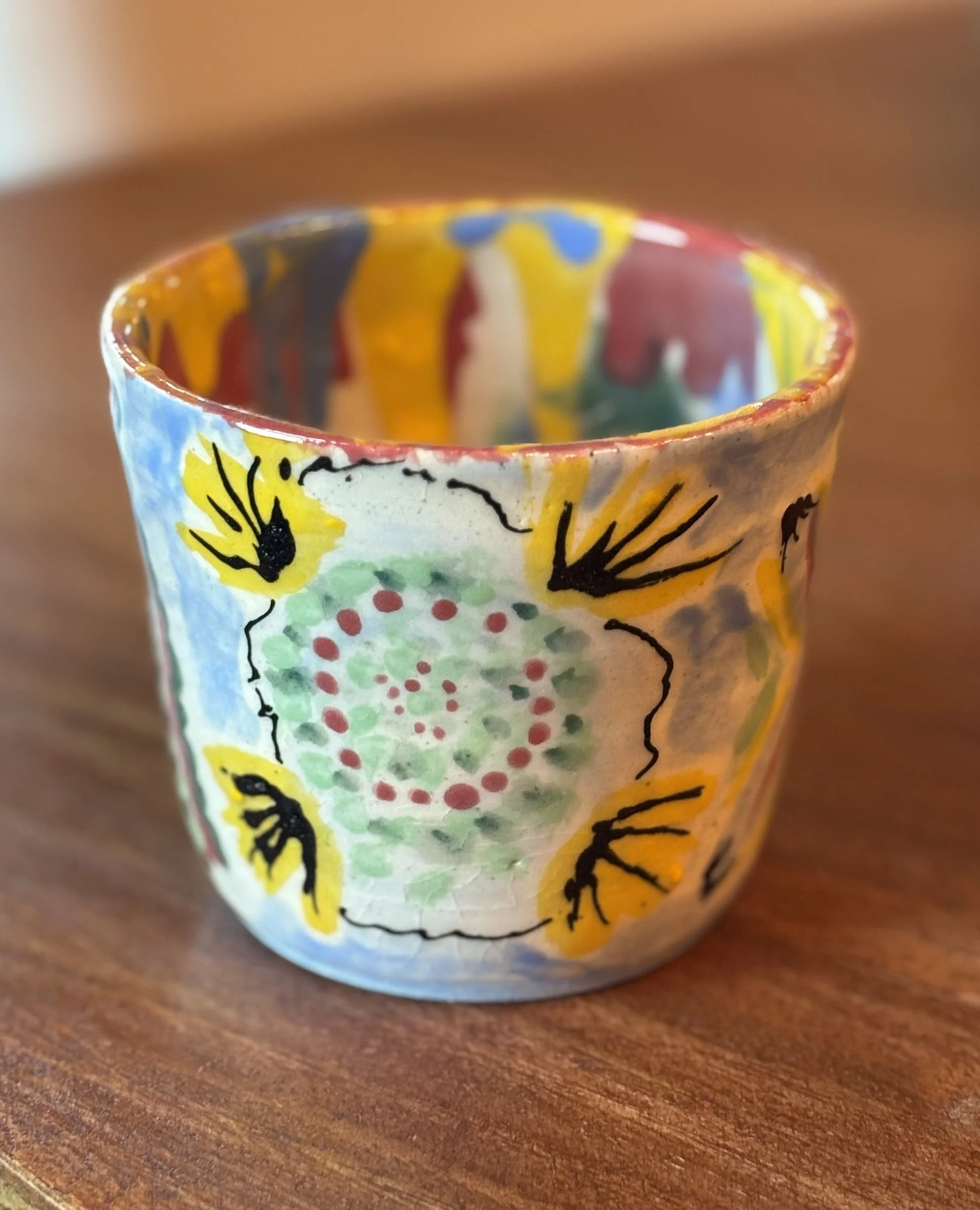 Handpainted Show Your Colors cup