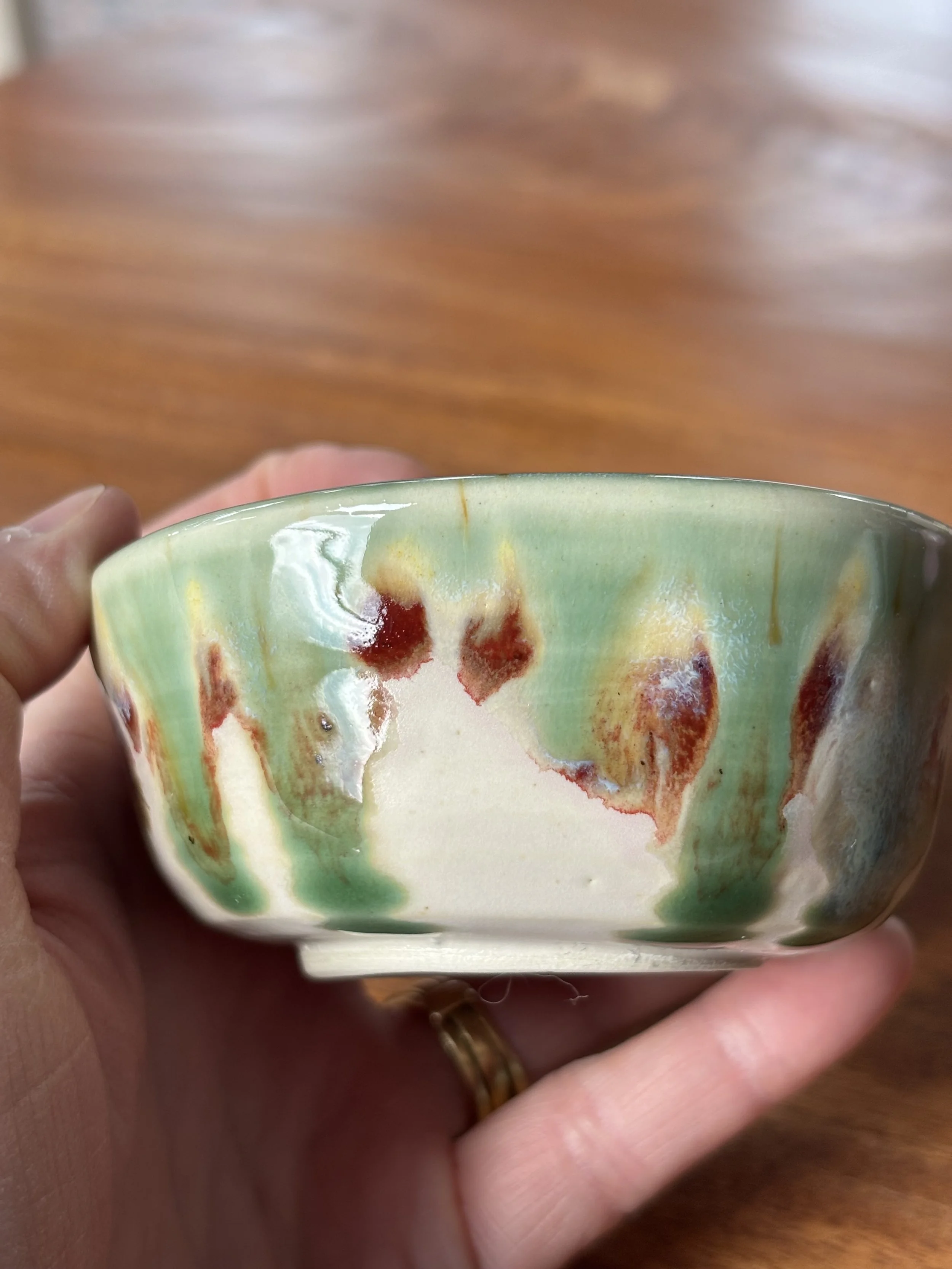Green Abalone Bowl