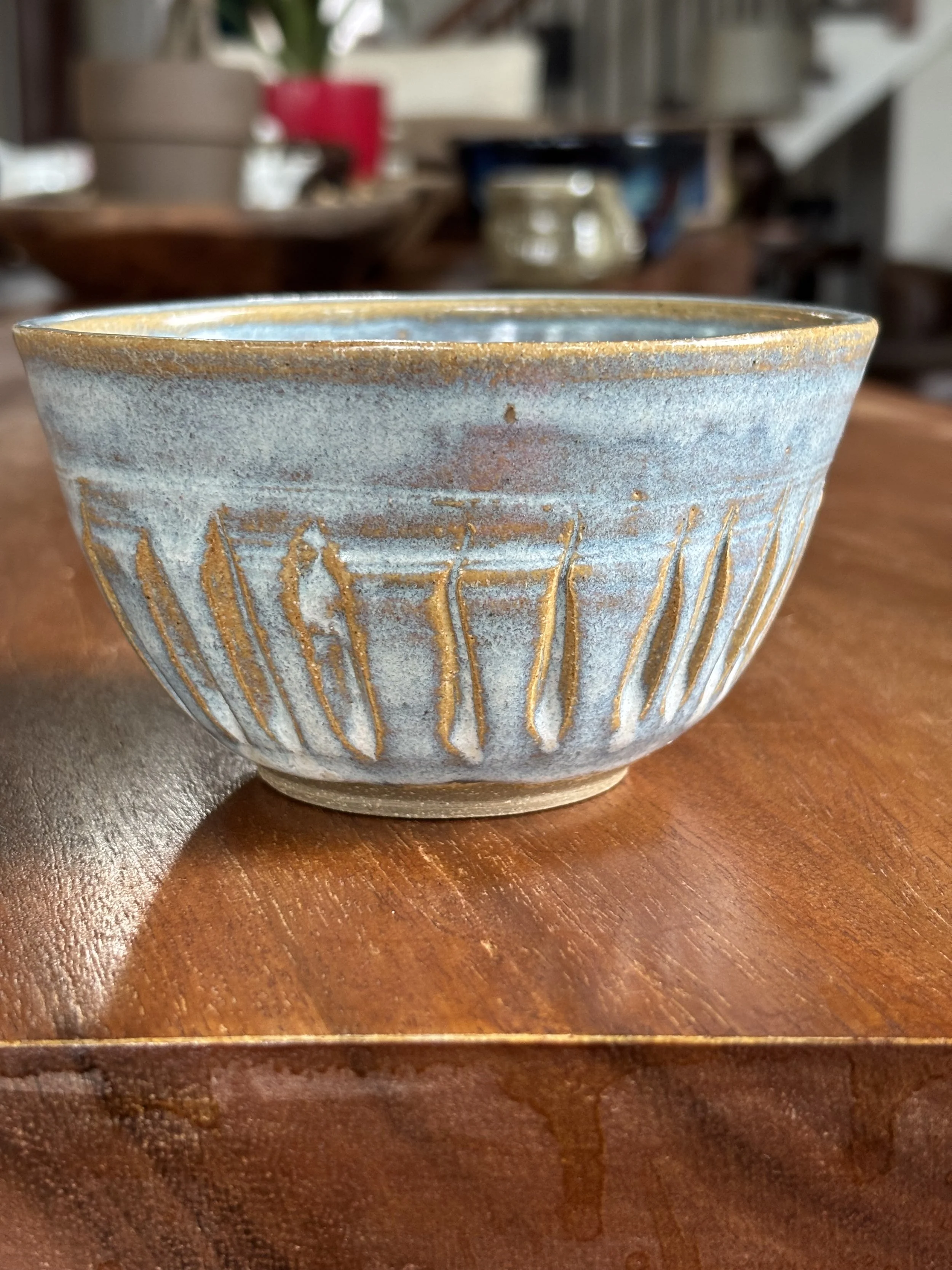Moon River Carved Bowl