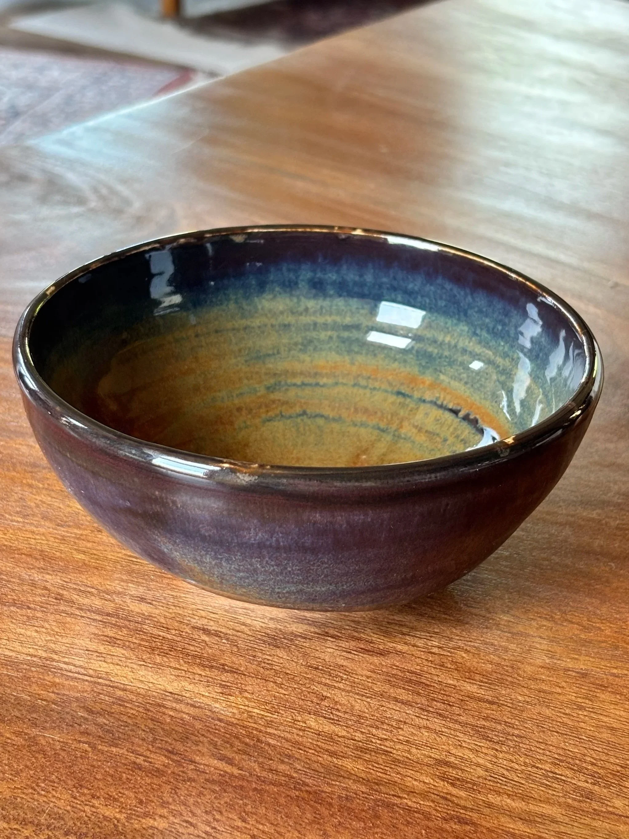 Iron Red Bowl