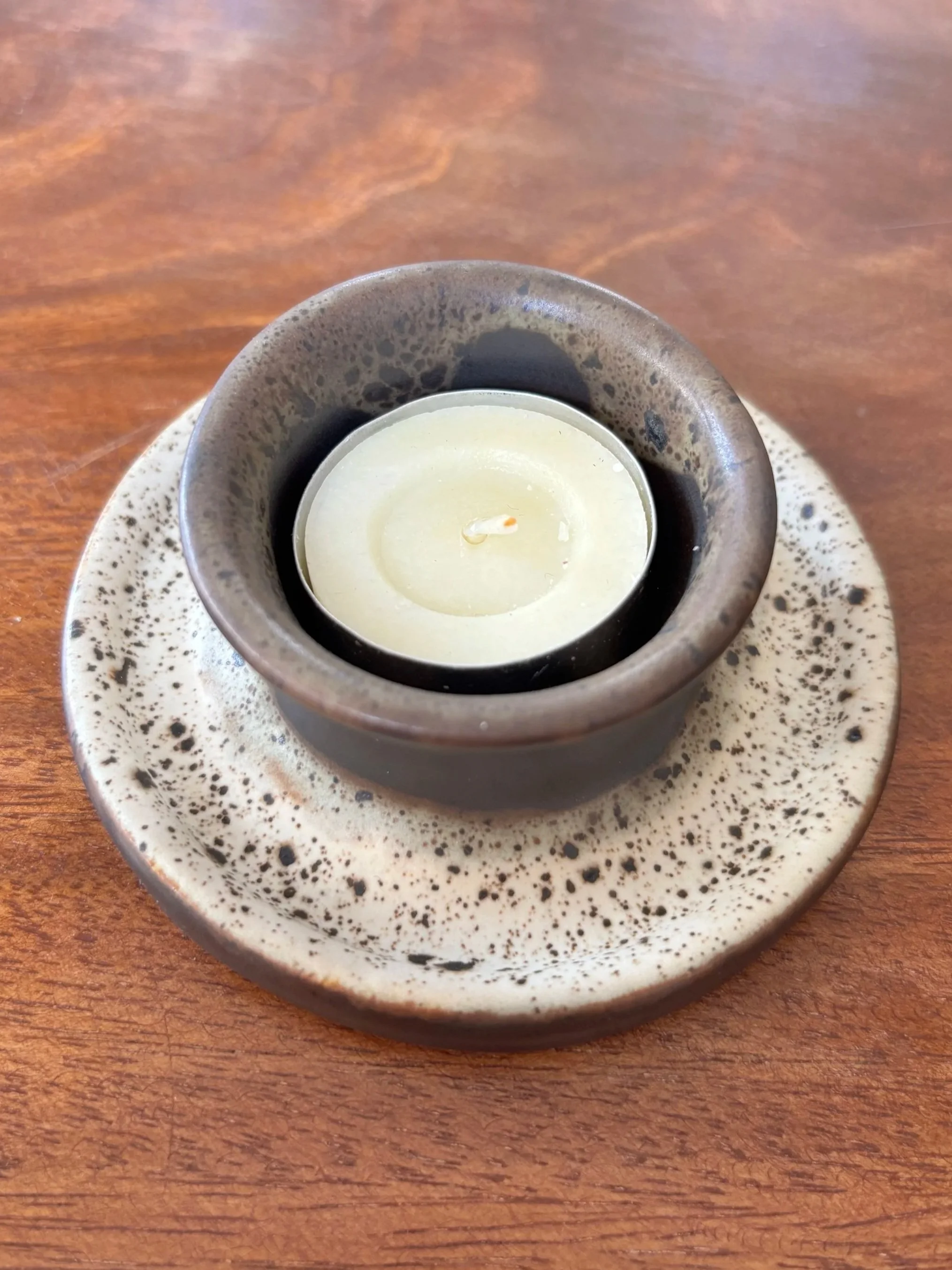 Winter Wood Candleholders