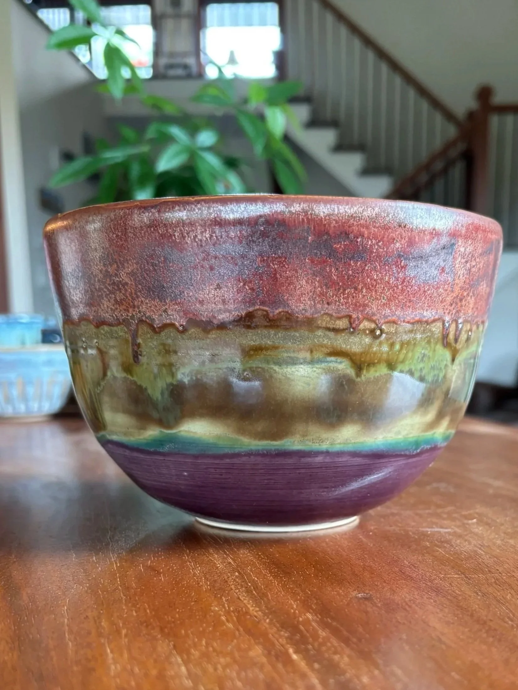 Mulberry + Copper Bowl