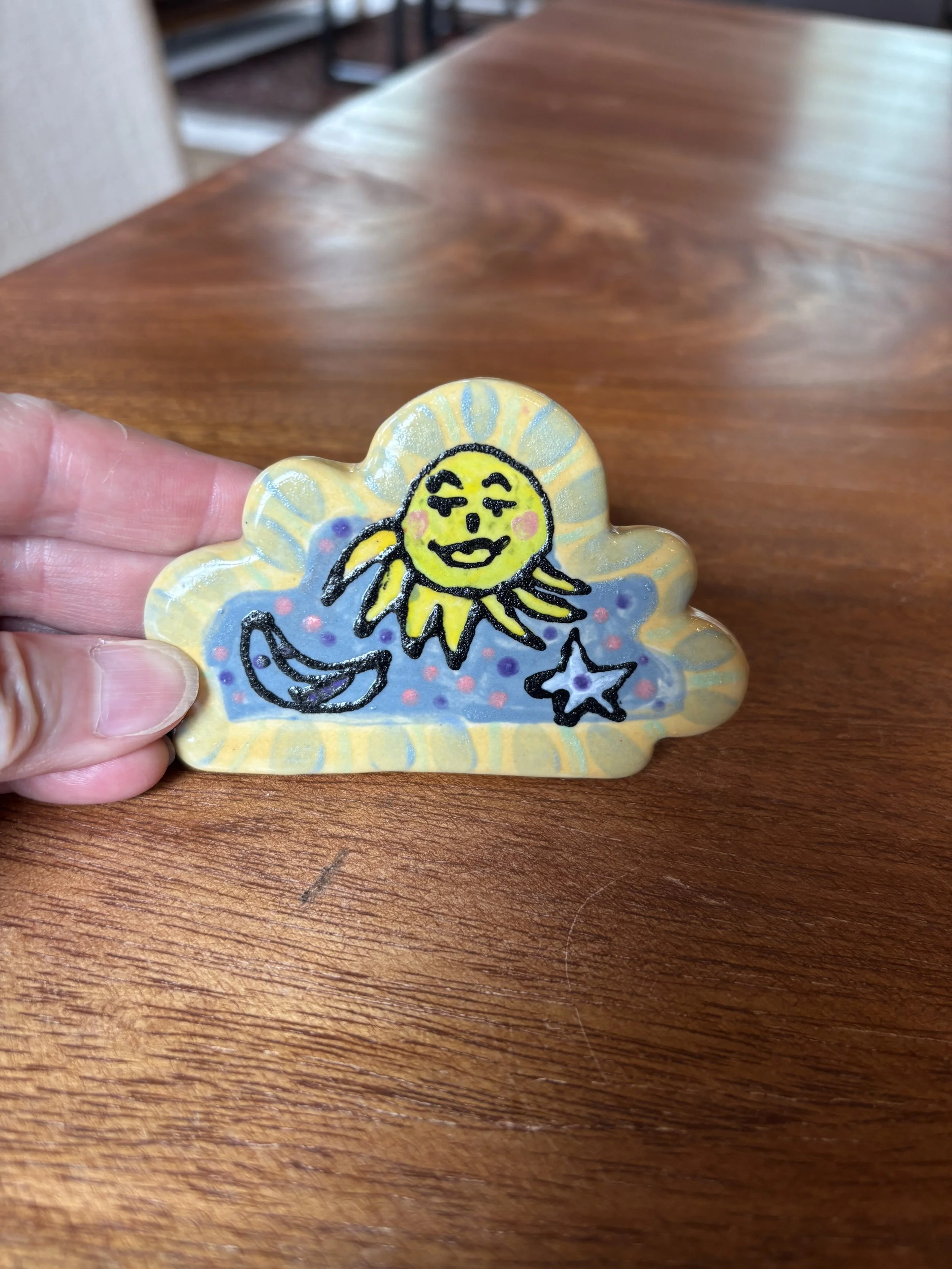 Smiling Sun Magnet