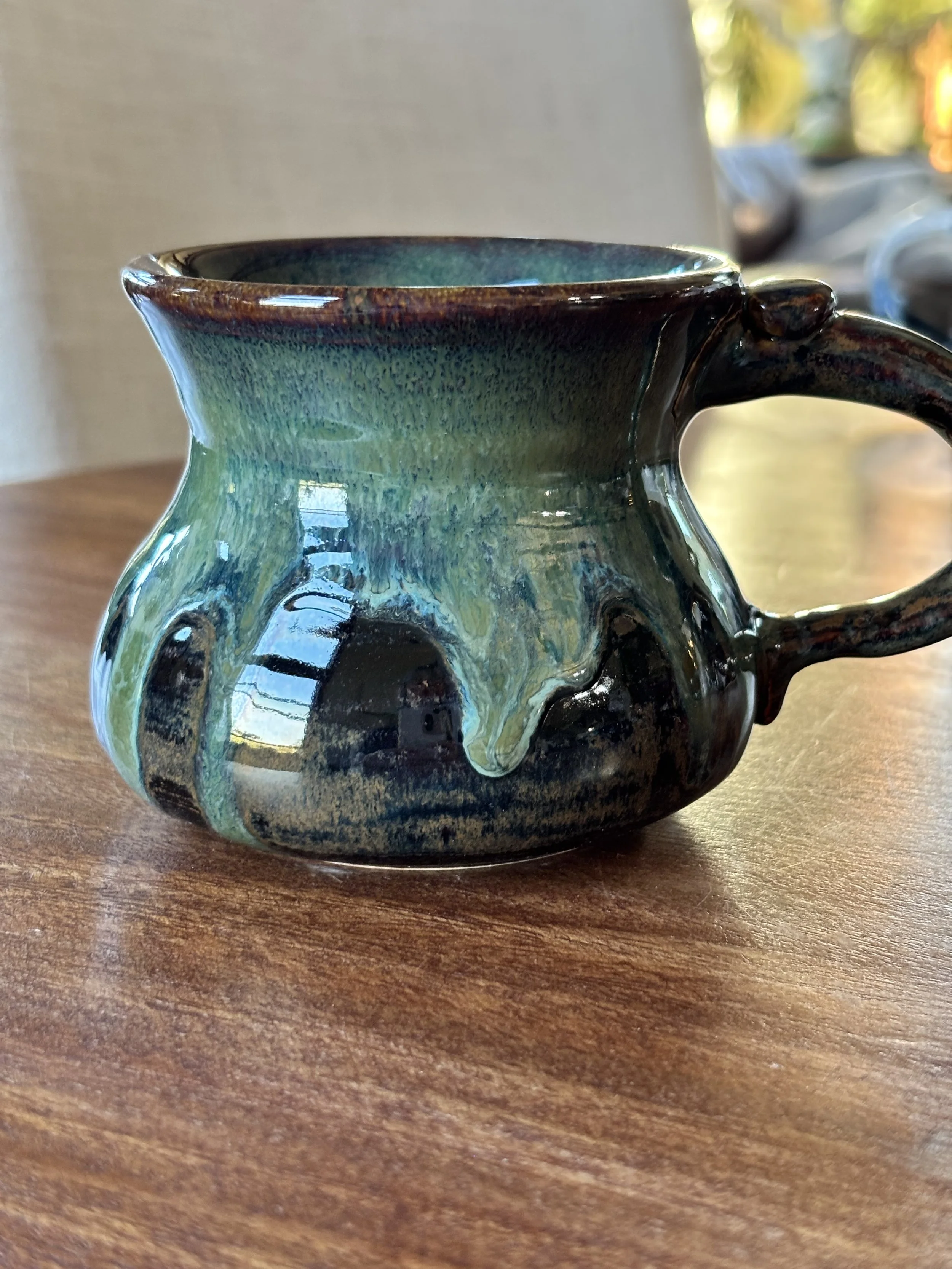 Petite Green Rocks Mug