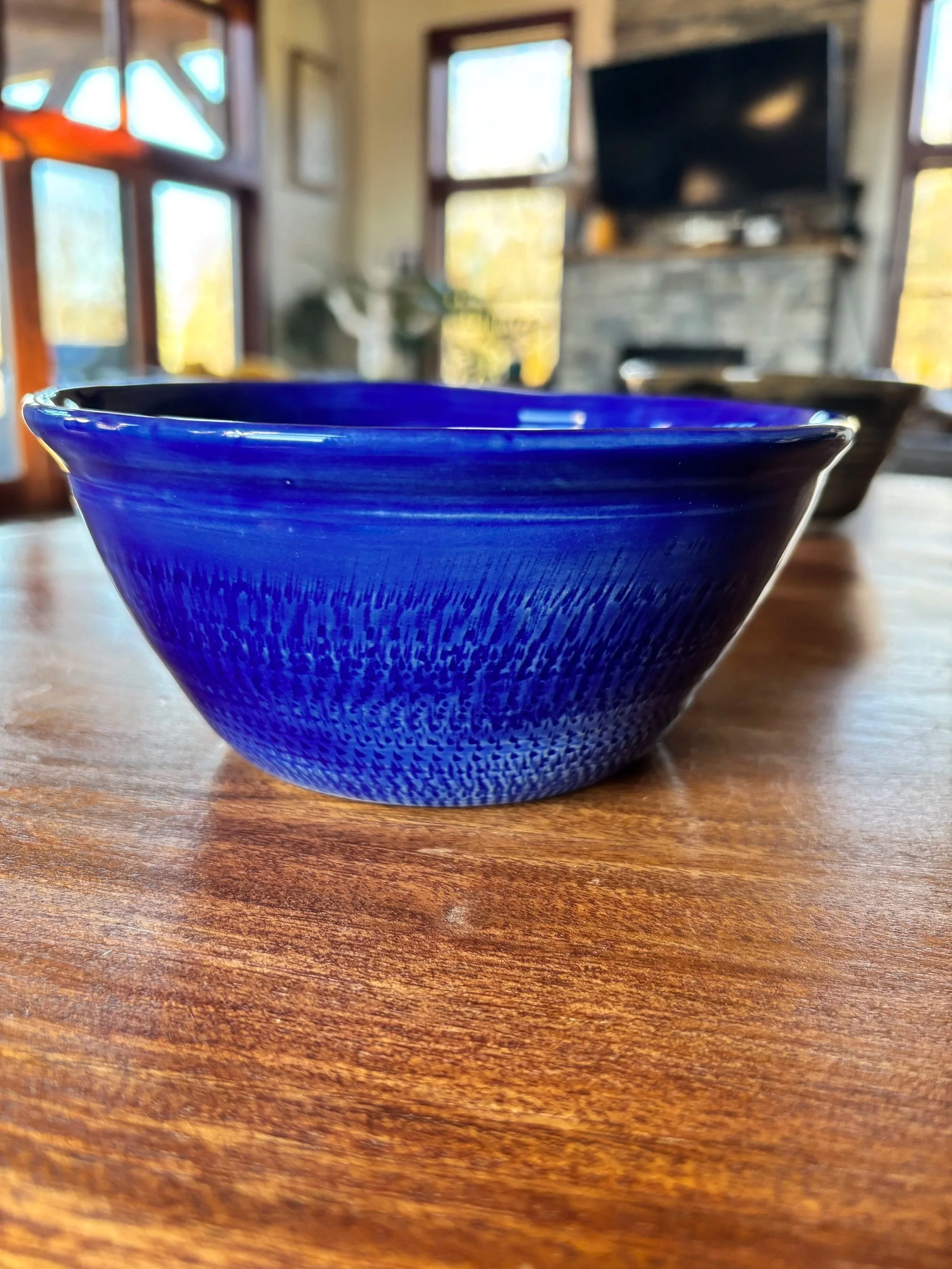 Blue Chatterbox Bowl