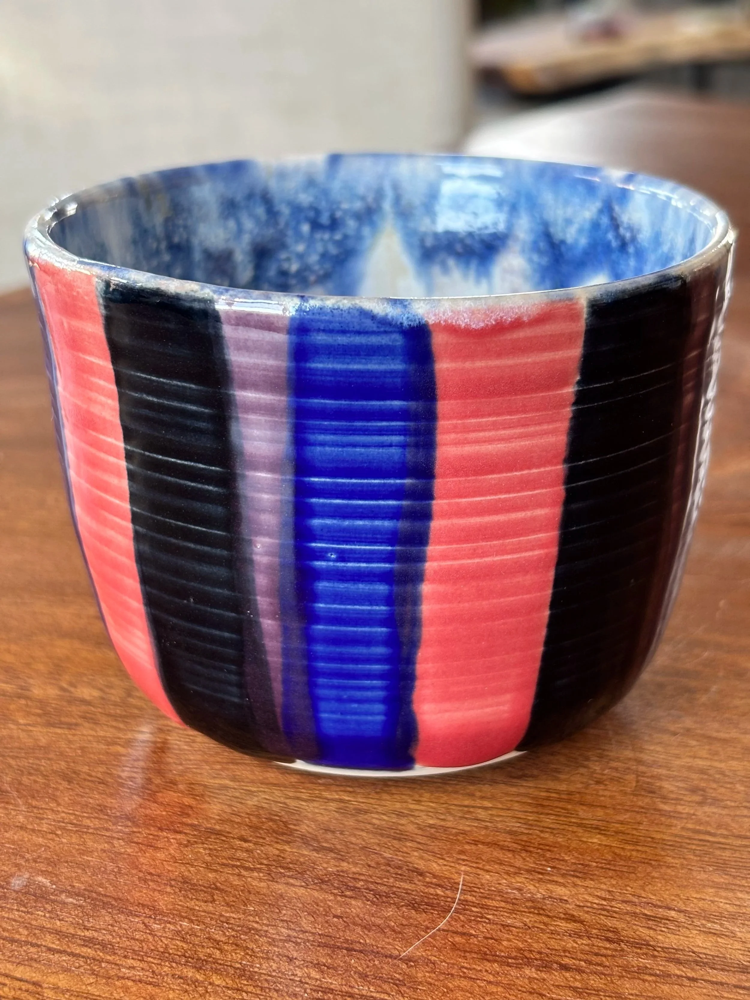 Stormy Stripes Cup