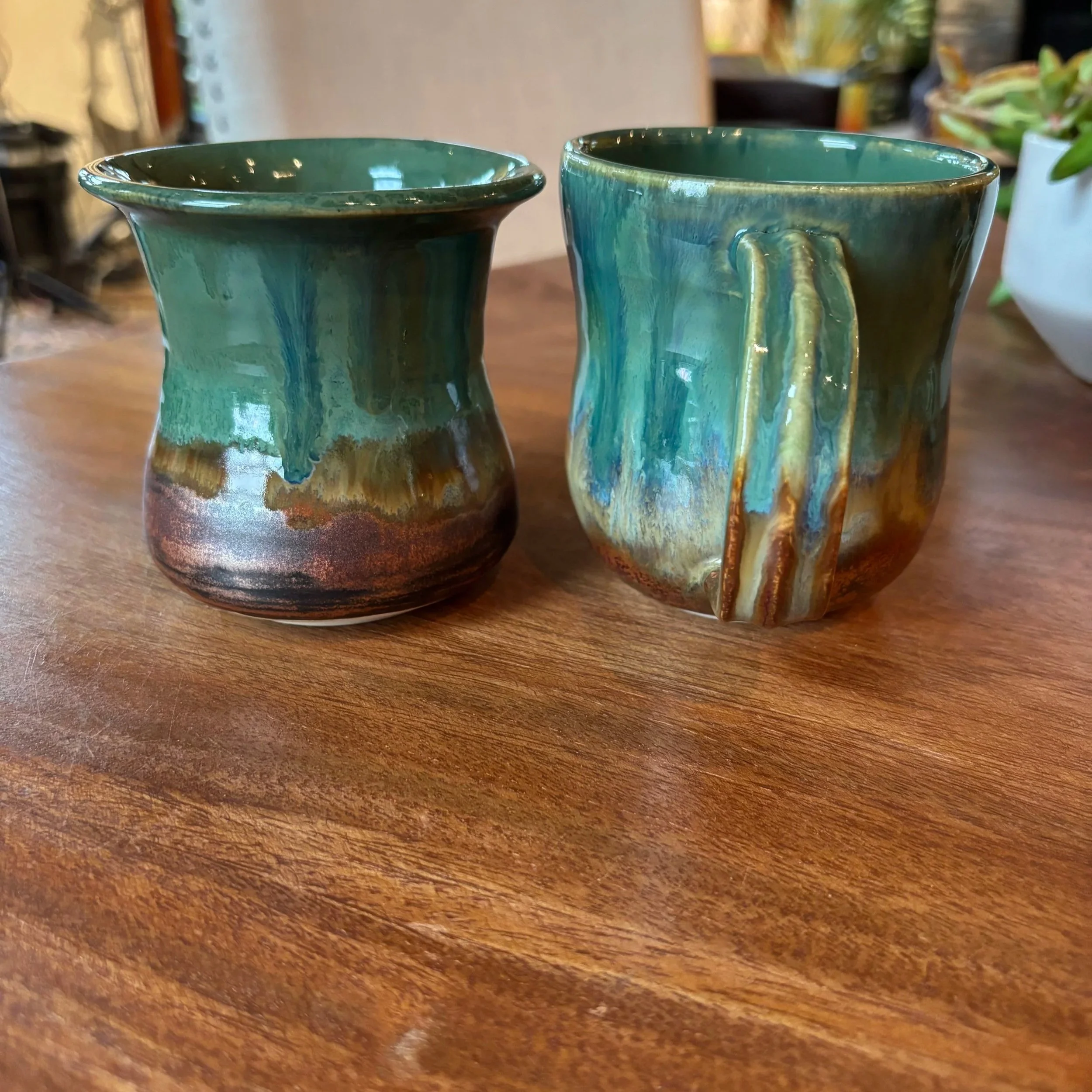 Pair of Emerald Isle Mugs
