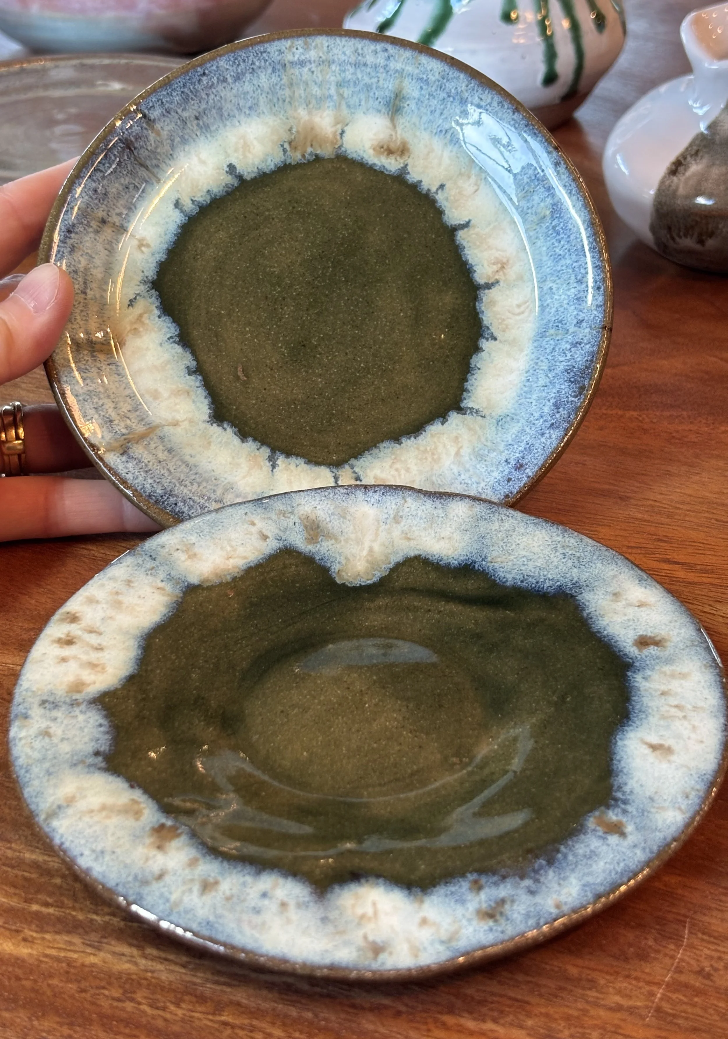 Snowy green salad for 2 plates