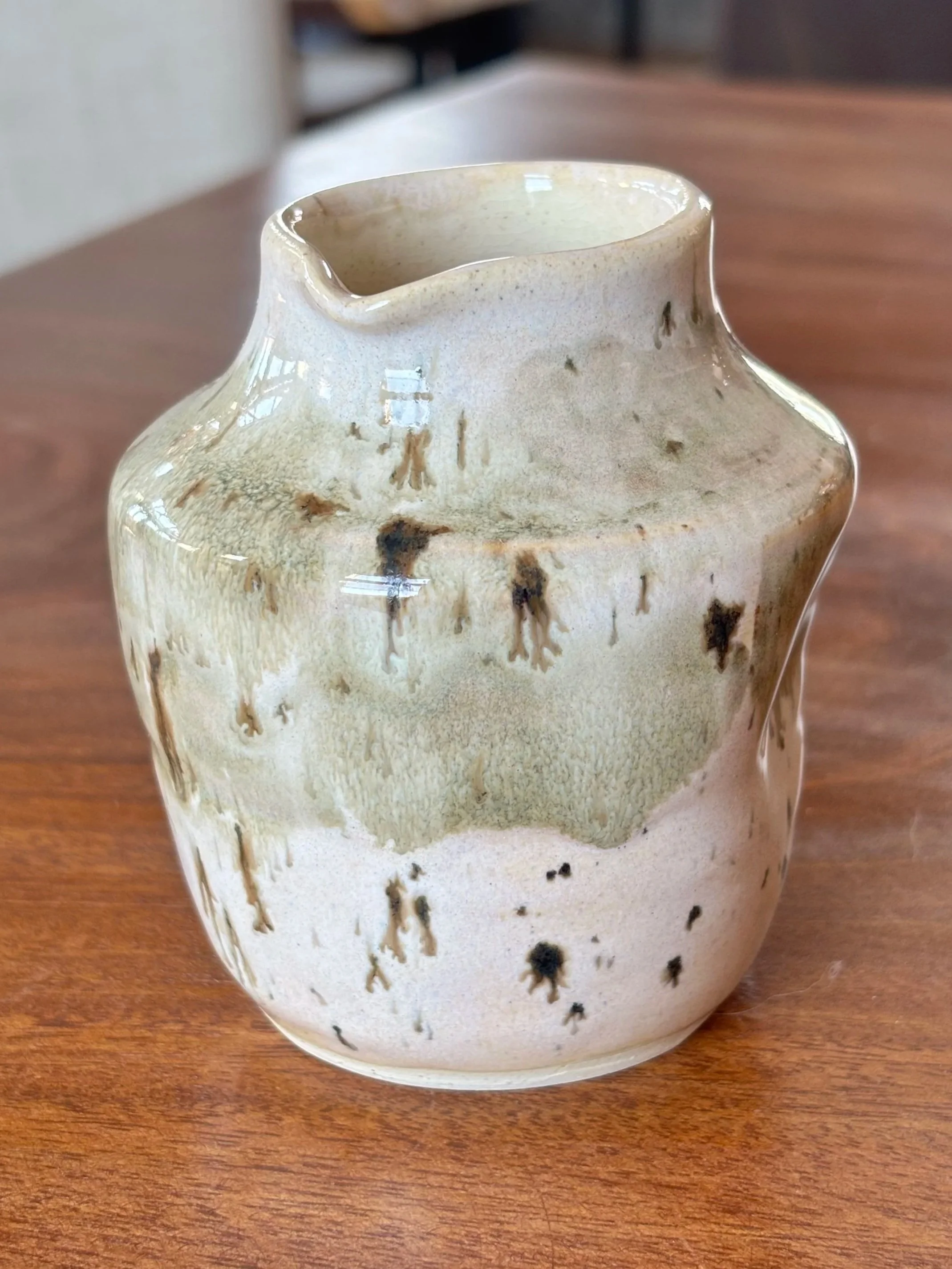 Green Birch Sake Jar and cup