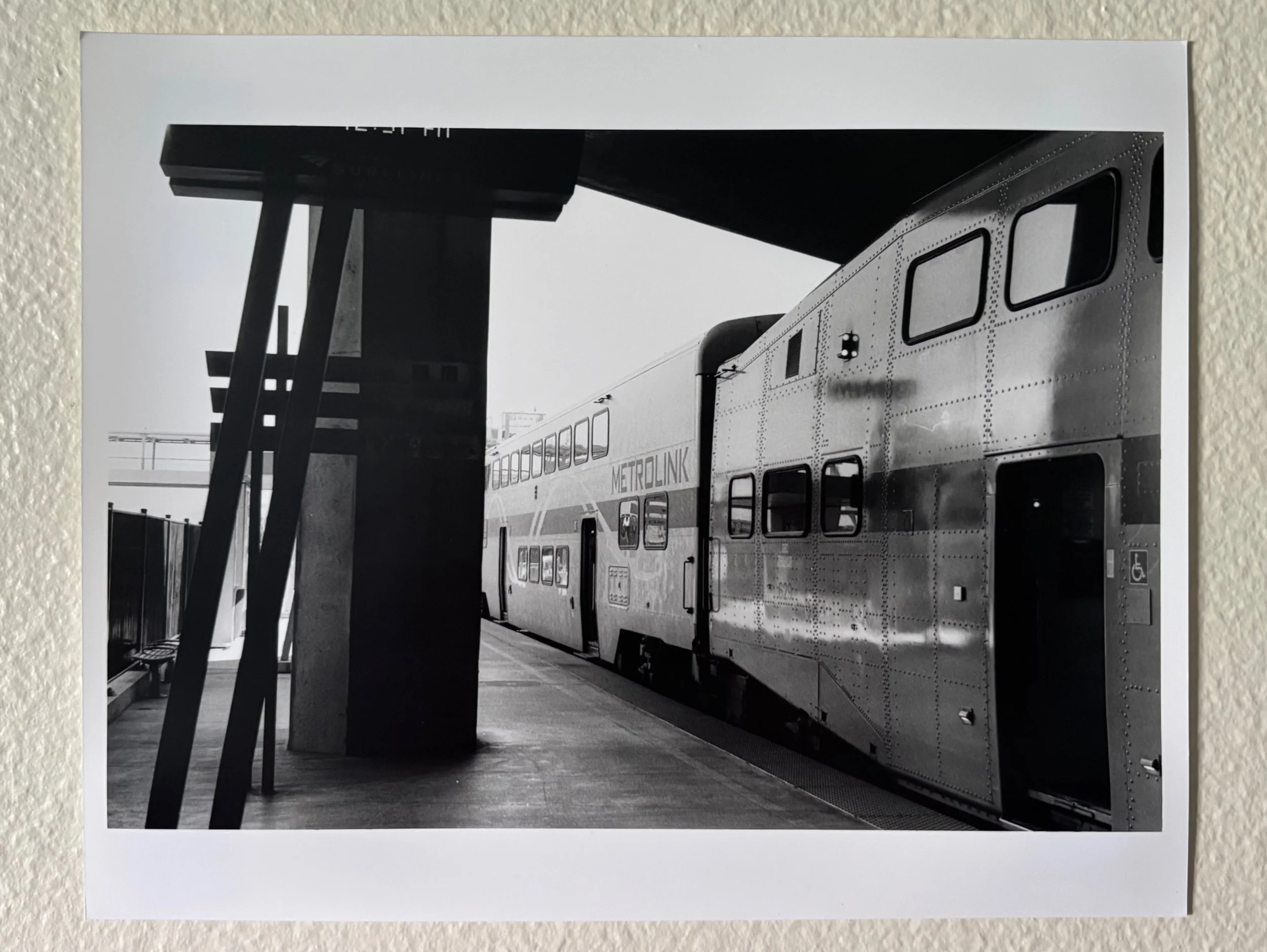 Train Print
2025
Analog Photography
8 x 10 in
Shot of a train when I was experimenting with dramatic lighting and trying to capture the essence of a place. Shot on Ilford film with an ISO of 400 and developed the photo in the darkroom. By trying to c