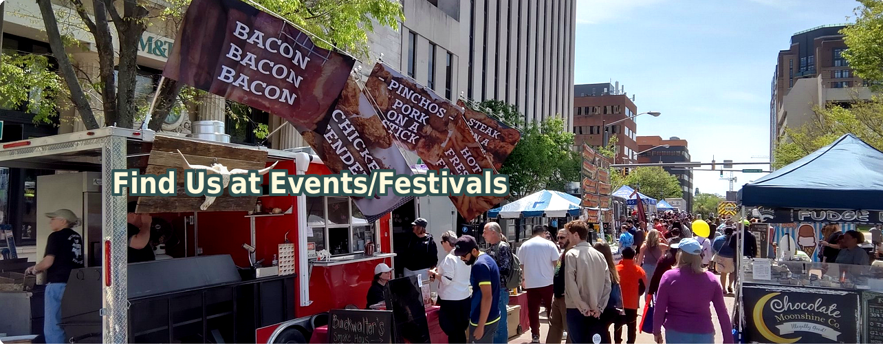 Buckwalter's Food Trailer at an event