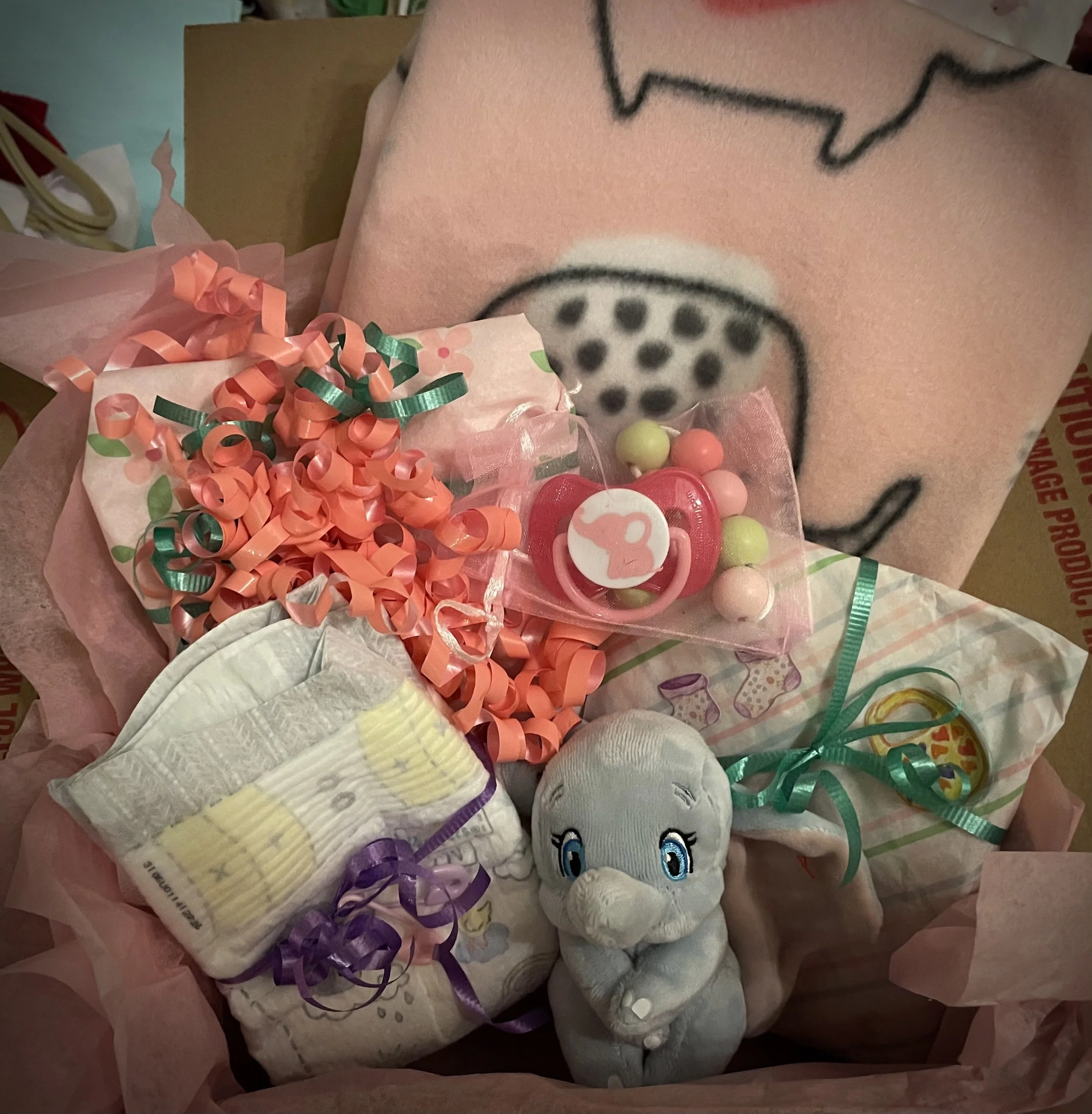 Personalized Reborn Baby Girl Gift Box for dolls
