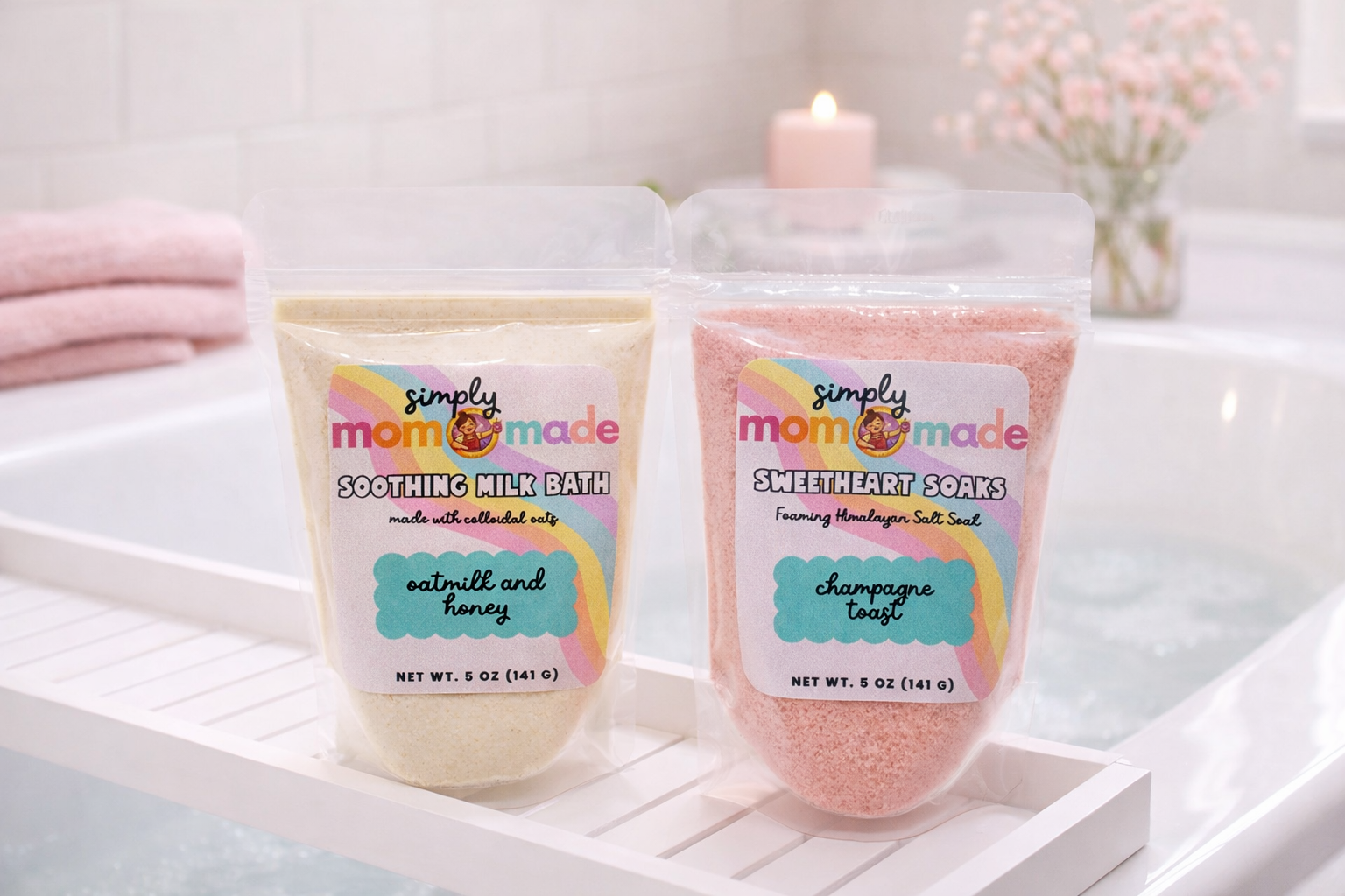 Simply Made Bath Soaks