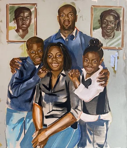 The Bennetts.
Shiloh Smith (2024)
Acrylic, Oil on canvas
 ×  inches

TB-SS-2024