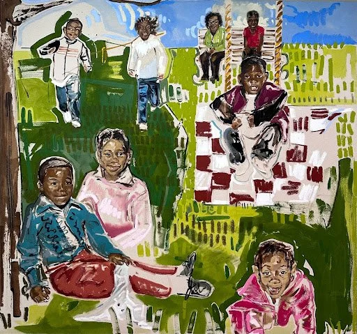 The Hay-Easterling’s.
Shiloh Smith (2023)
Acrylic, Oil on Canvas
60 × 64 inches

THE-SS-2023