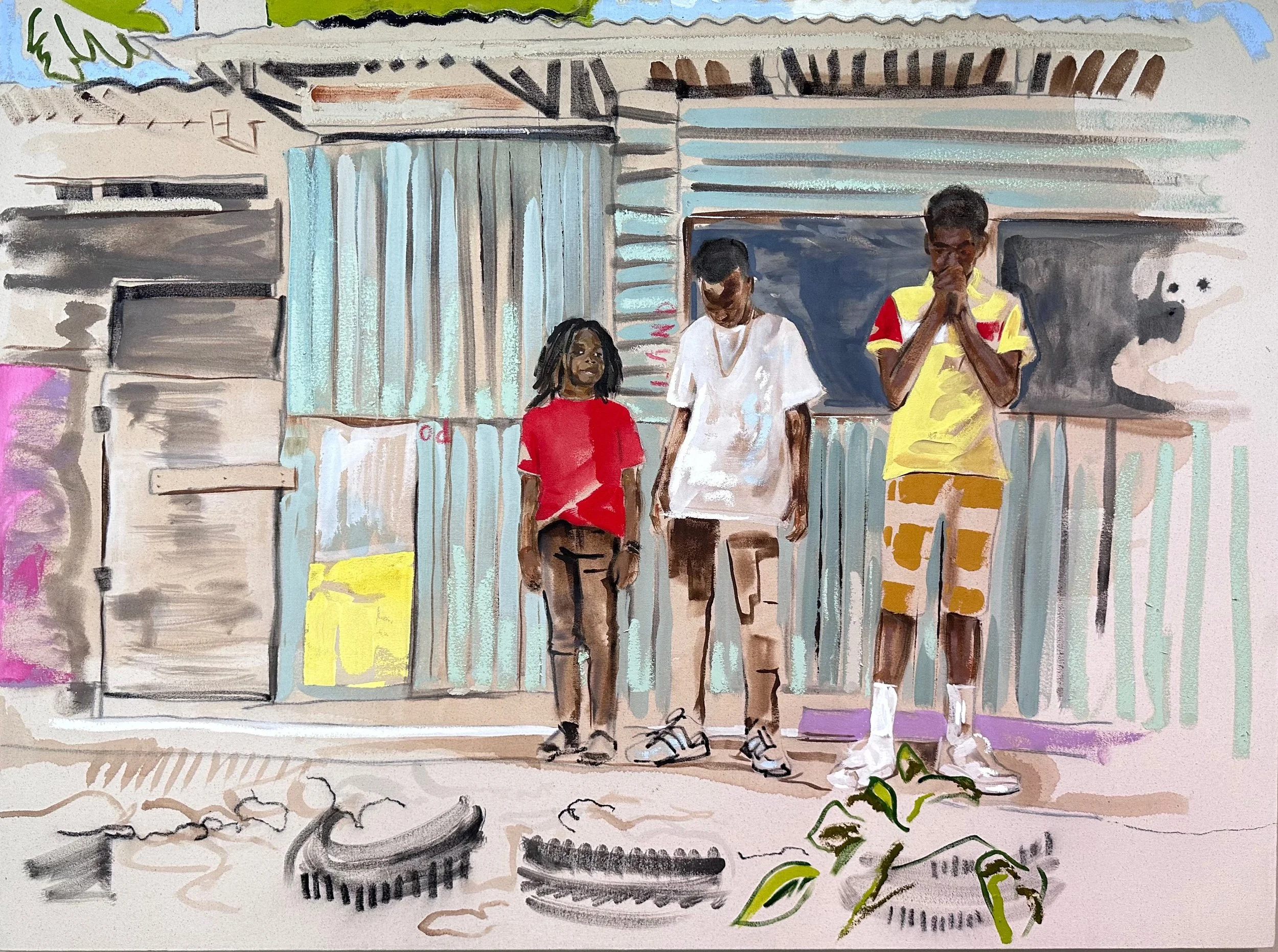 Portland JA
Shiloh Smith (2022)
Acrílico y óleo sobre lienzo
101,6 × 137,2 cm

PJ-SS-2022

Brett Finkelstein, Atlanta, EE. UU.