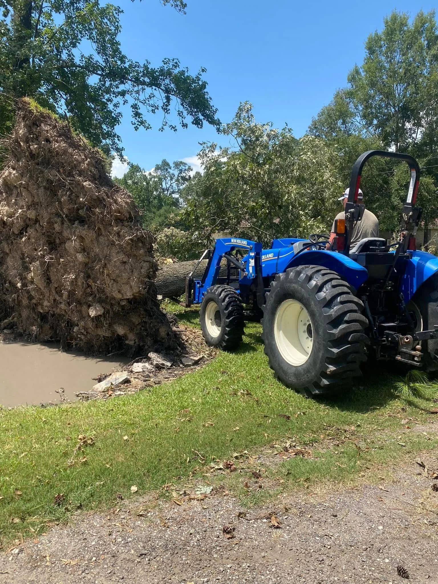Professional land clearing and property restoration services in Crosby Texas.