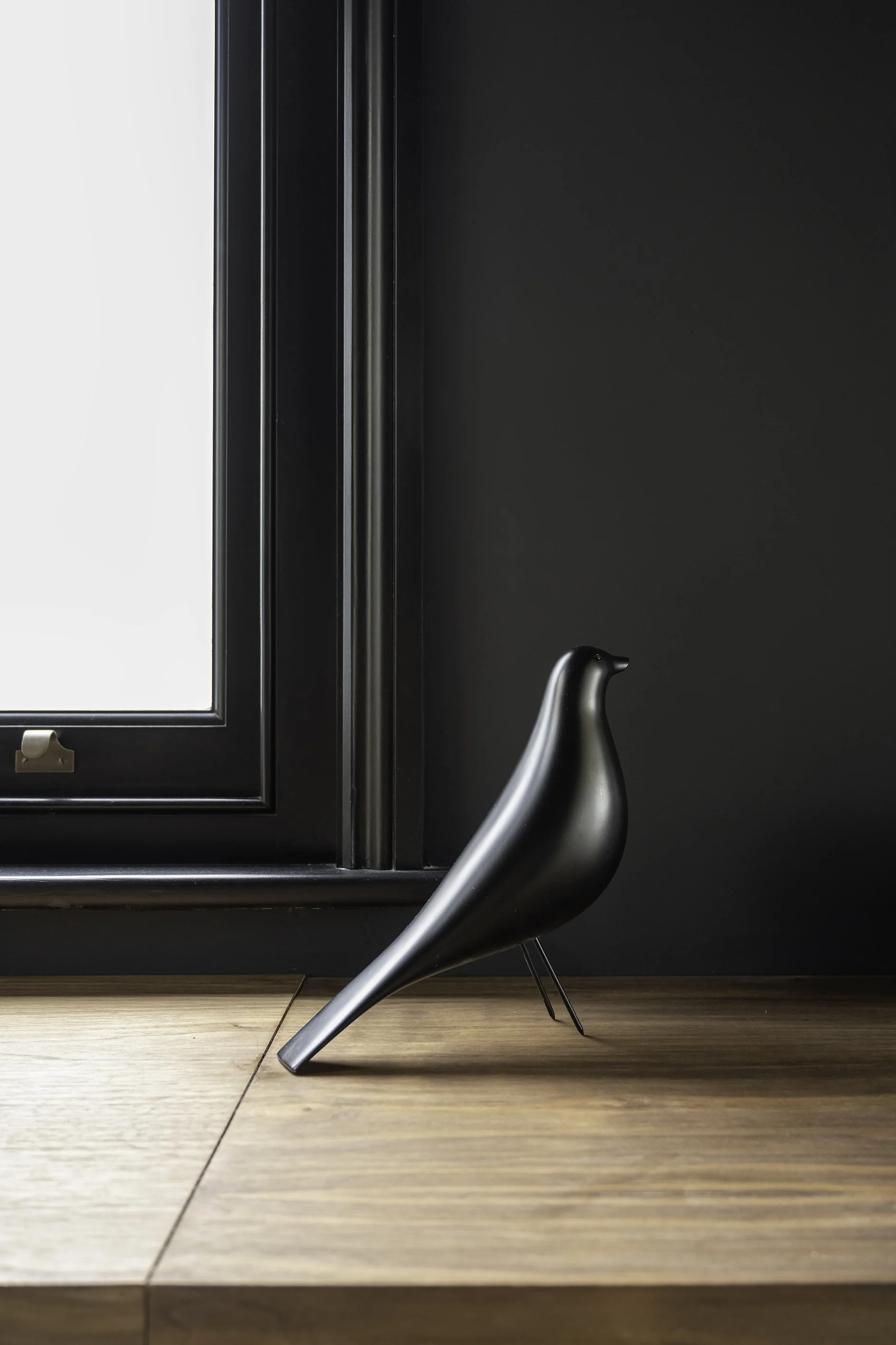 Bespoke minimal contemporary media unit made in solid and veneered walnut with brass pull handles, sliding doors and hidden LED lighting