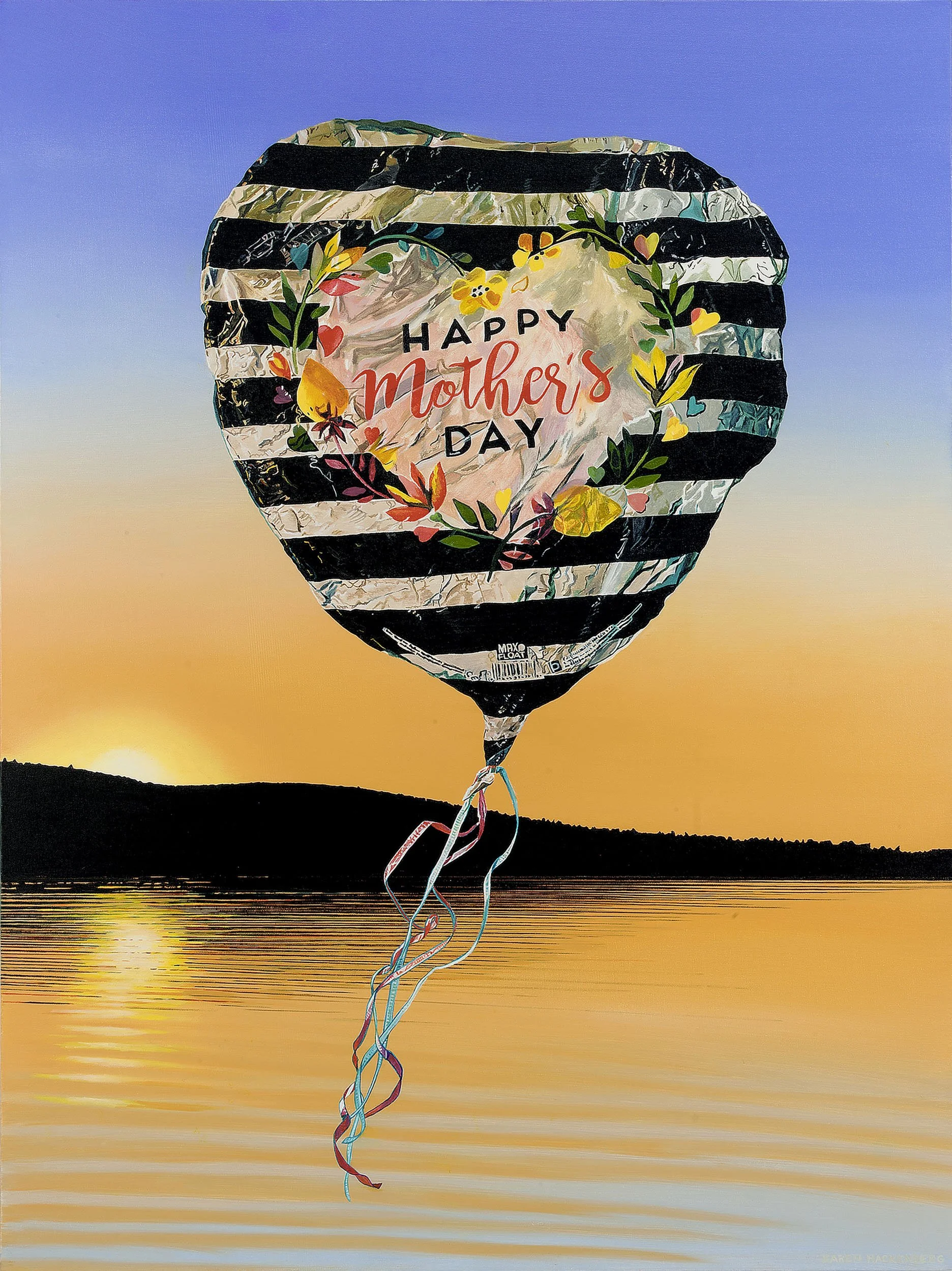 MOTHER EARTH WILL SWALLOW YOU, oil on canvas, 40" x 30",  2022 