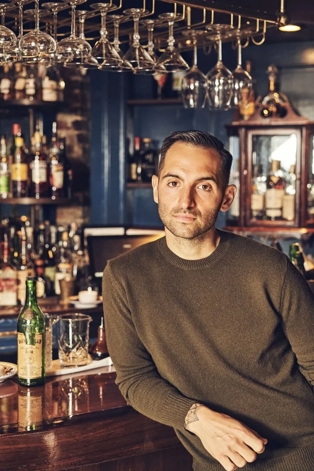 MARIO CARBONE AND HIS RARE COLLECTION OF RUMS ∙ PHOTOGRAPHED BY ZEPH COLLOMBATO