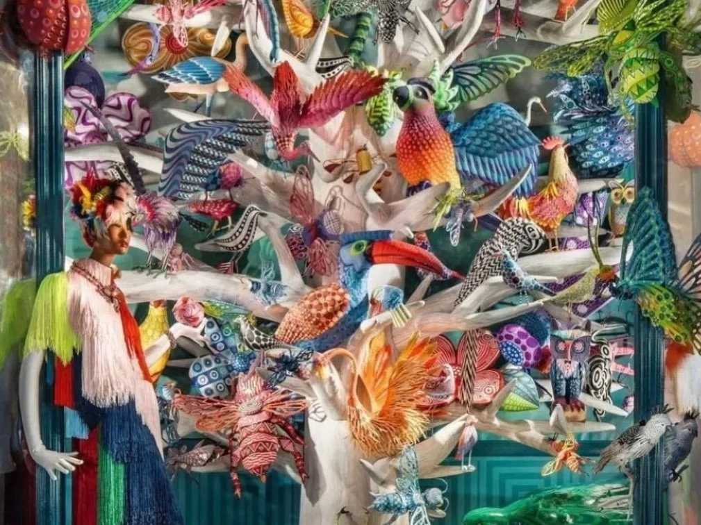 Bergdorf Goodman Holiday Display 2021