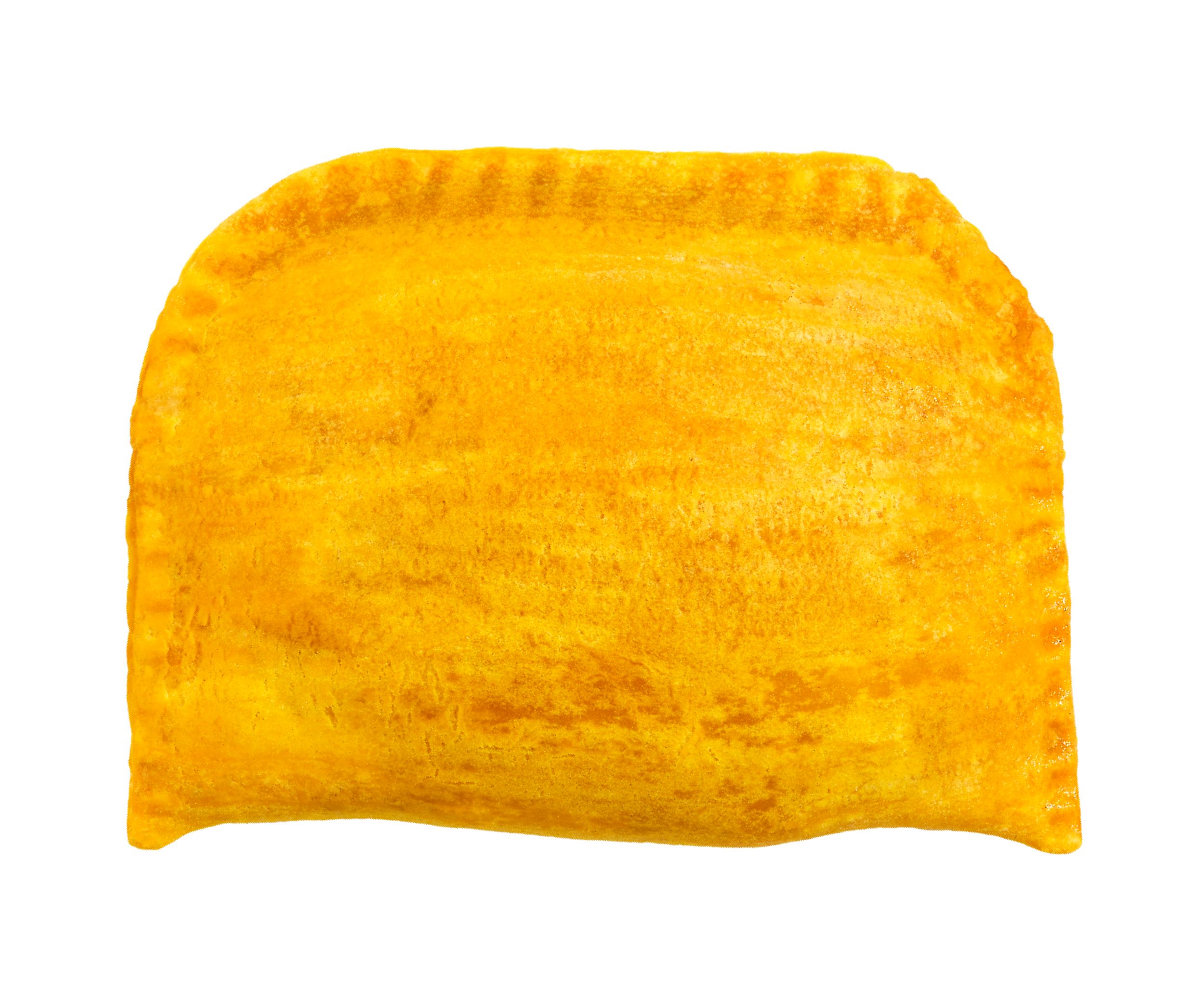 A patty with no dot on it, indicating it is a mild beef patty.