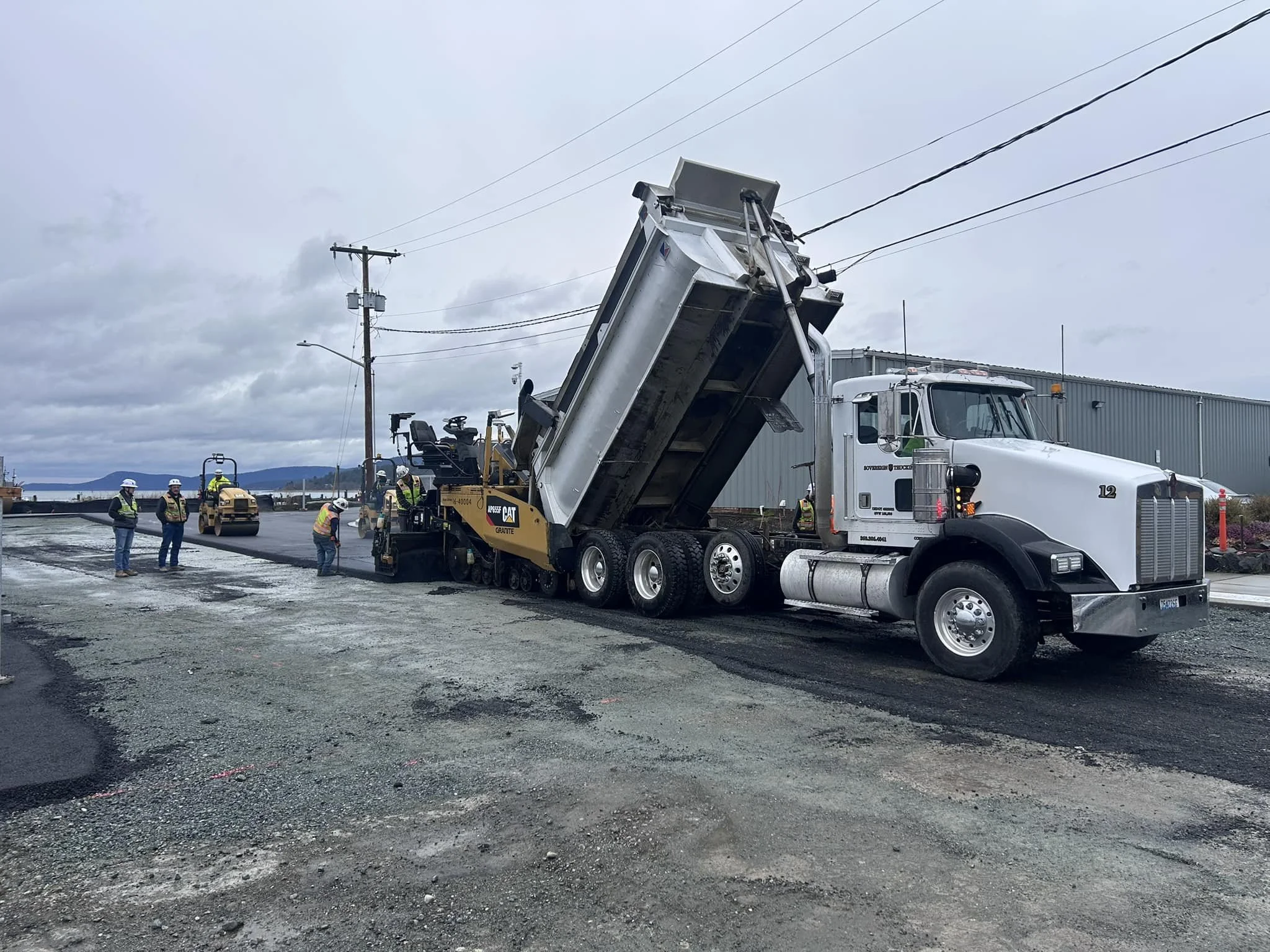 Sovereign trucking-paving