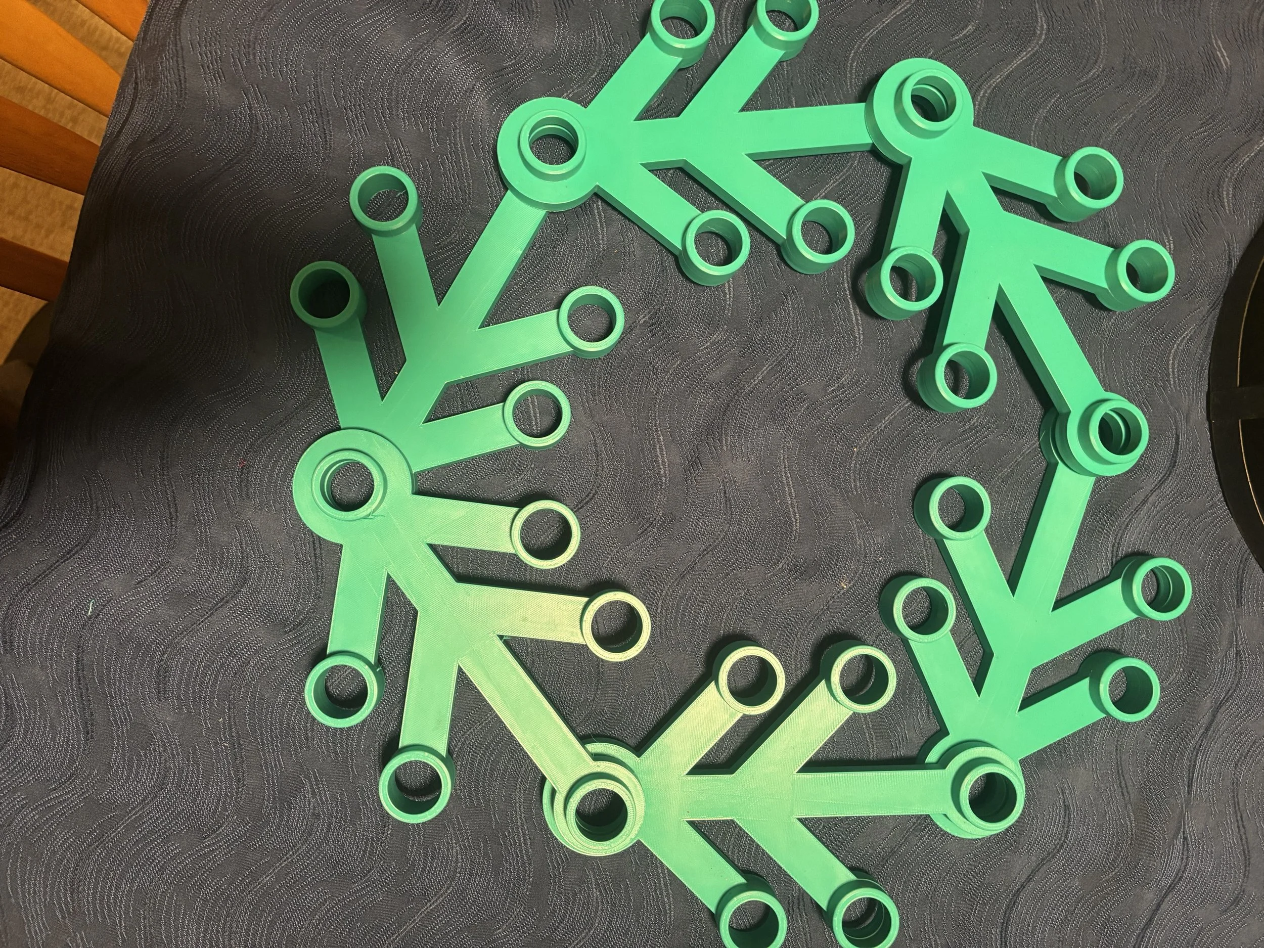 Brick Wreath leaves only (6)