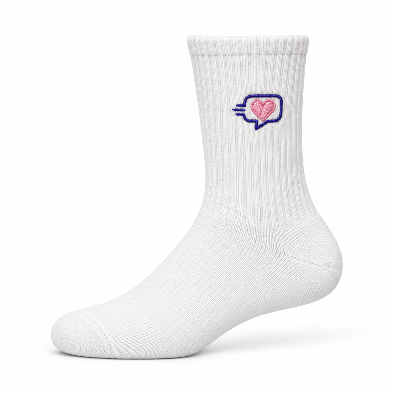 In Her Corner Fitness Crew Socks