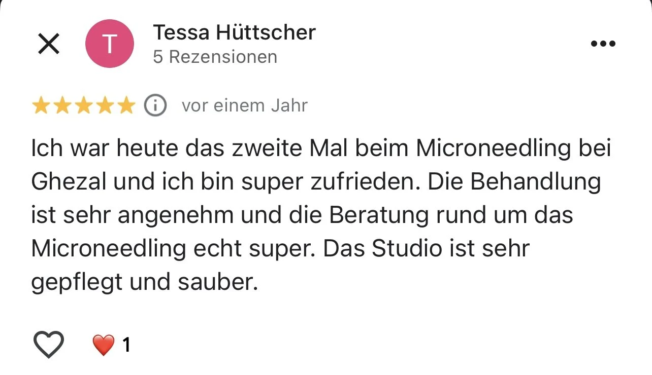 Rezension Microneedling Ghezal 