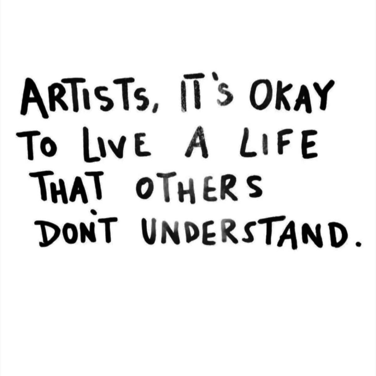 You&rsquo;re the only one that needs to understand your choices, your passions, your life! 💫

#artists #creatives #hairstylist #lifeofahairstylist