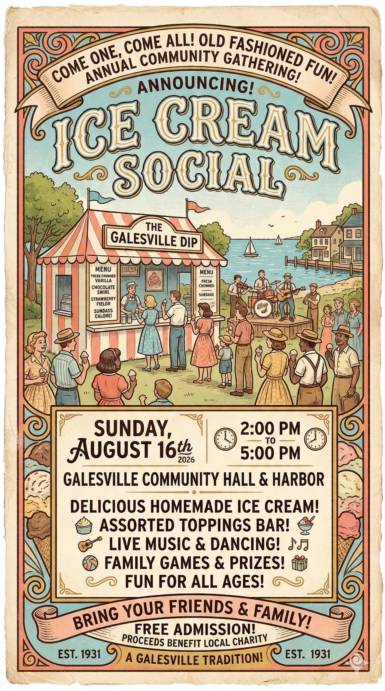 Ice Cream Social