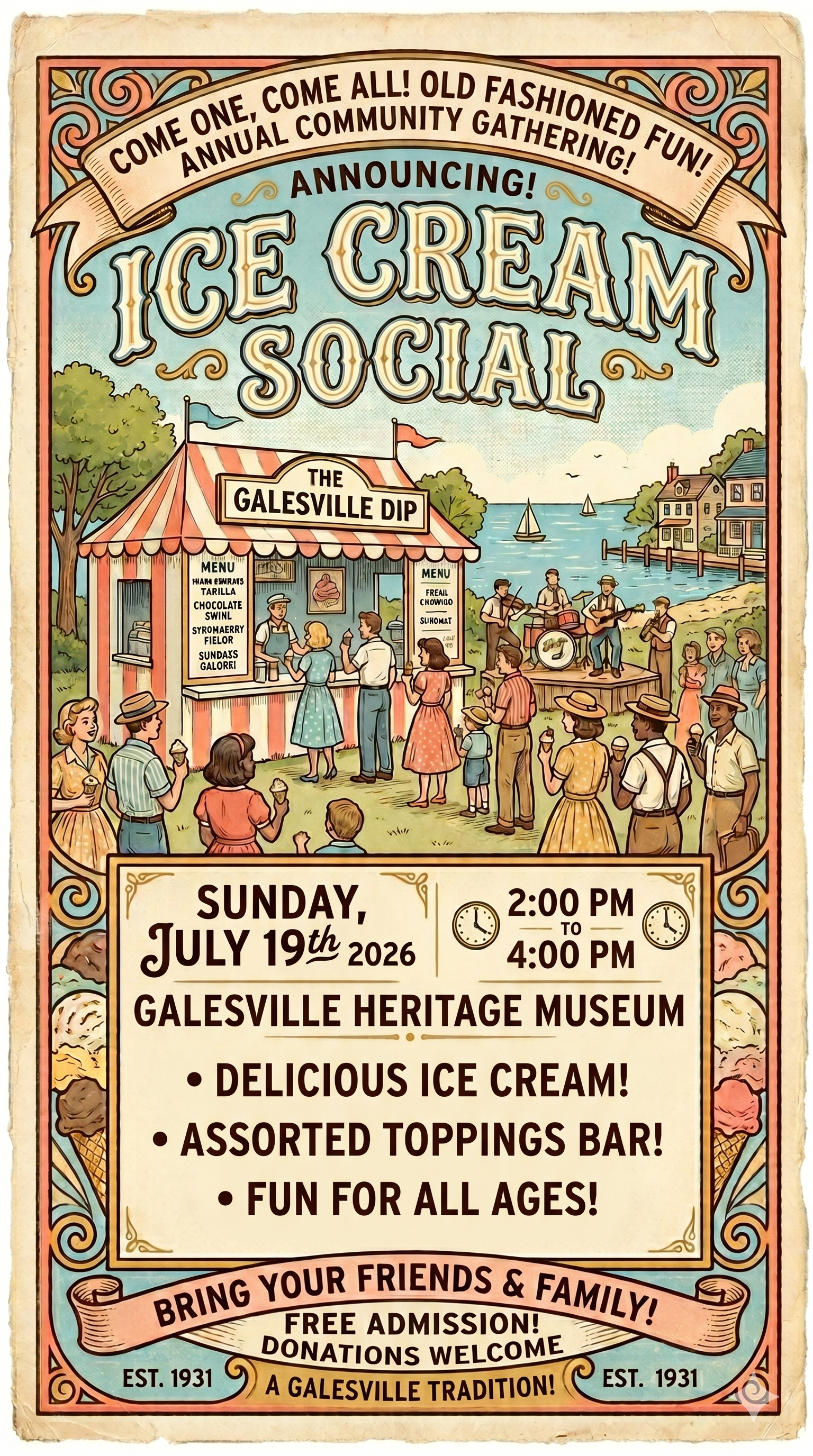 Ice Cream Social