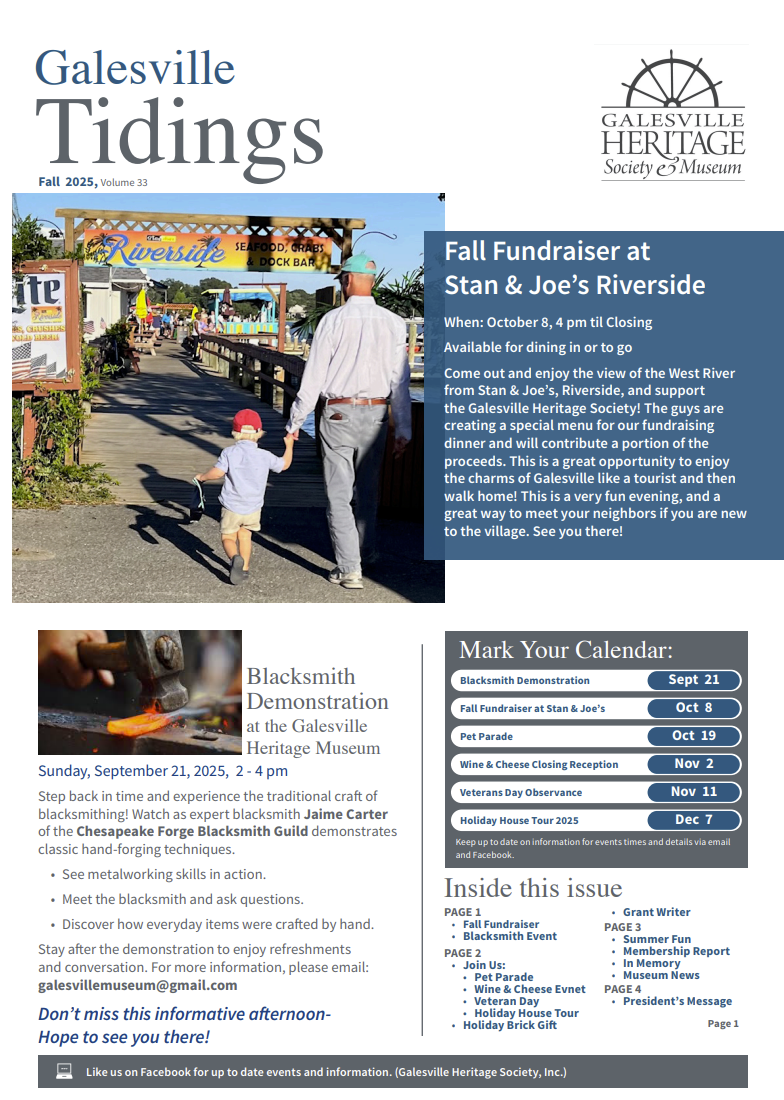 Galesville Tidings | Fall 2025
