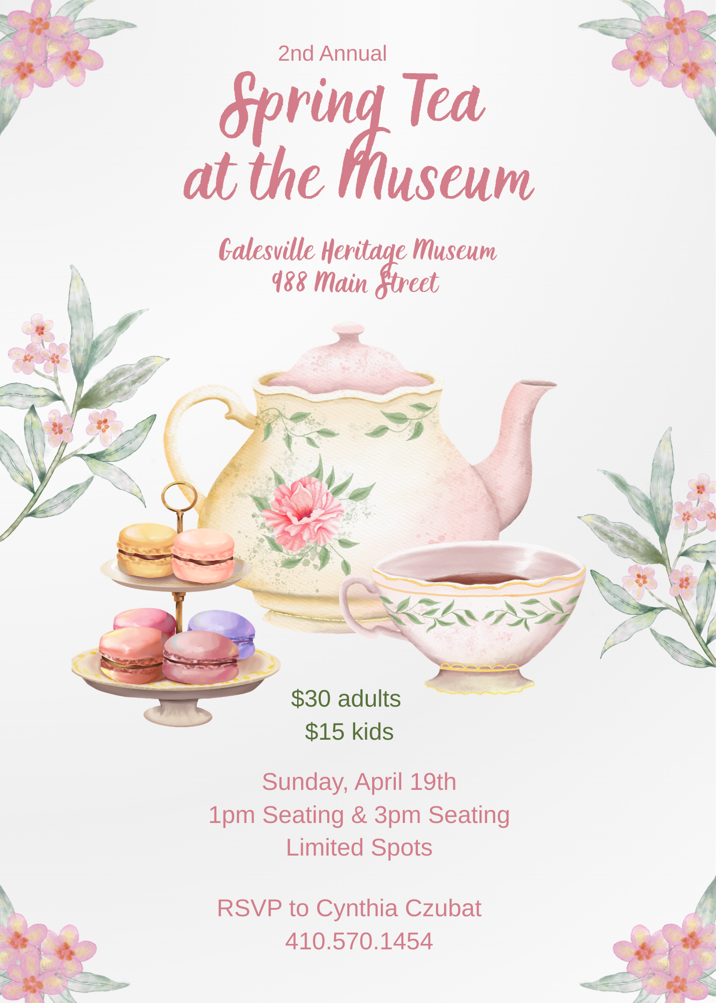 Second Annual Spring Tea