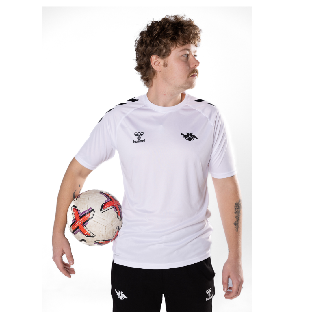 White Hummel Core Poly T-Shirt