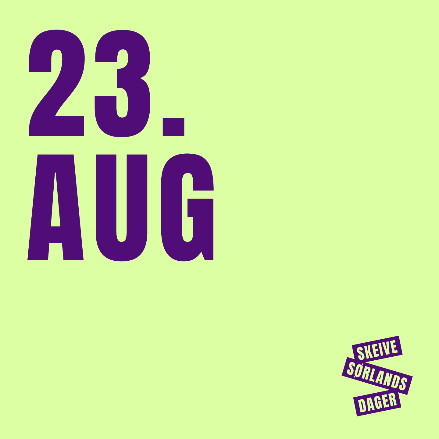 PROGRAM 23. AUG