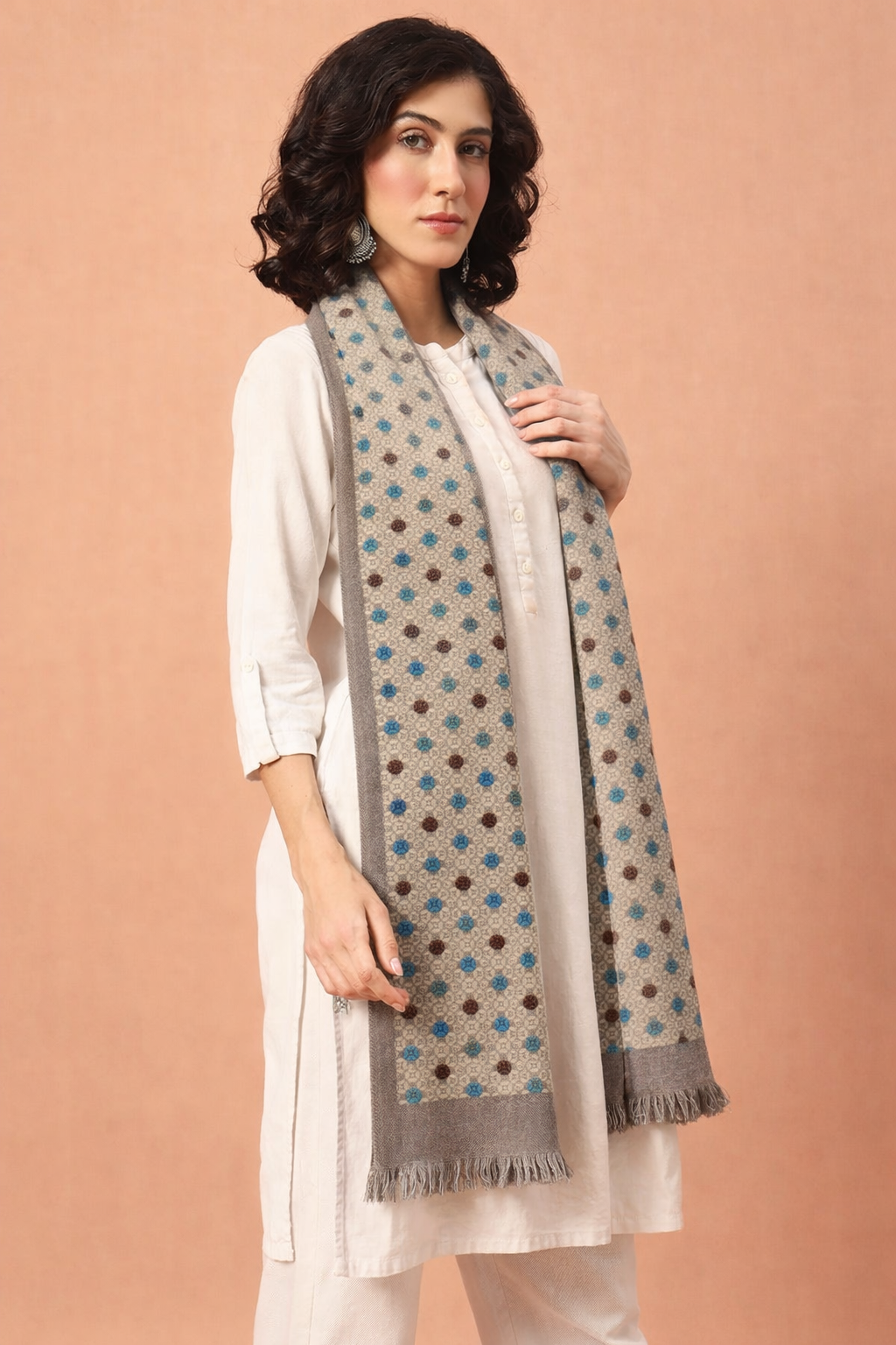 Handgewebter Kashmiri Schal