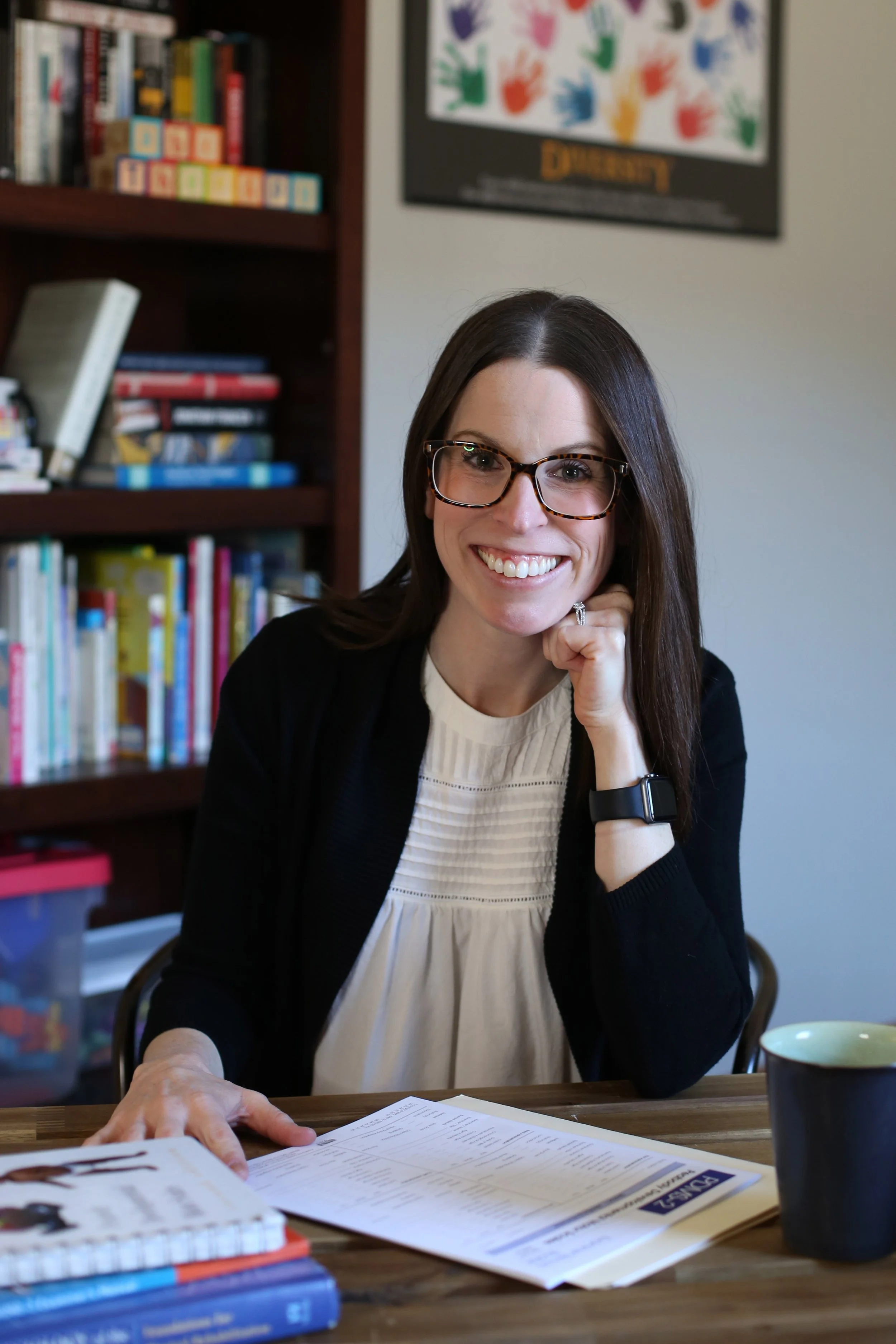 A pediatric physical therapist in the St. Louis Metro East.