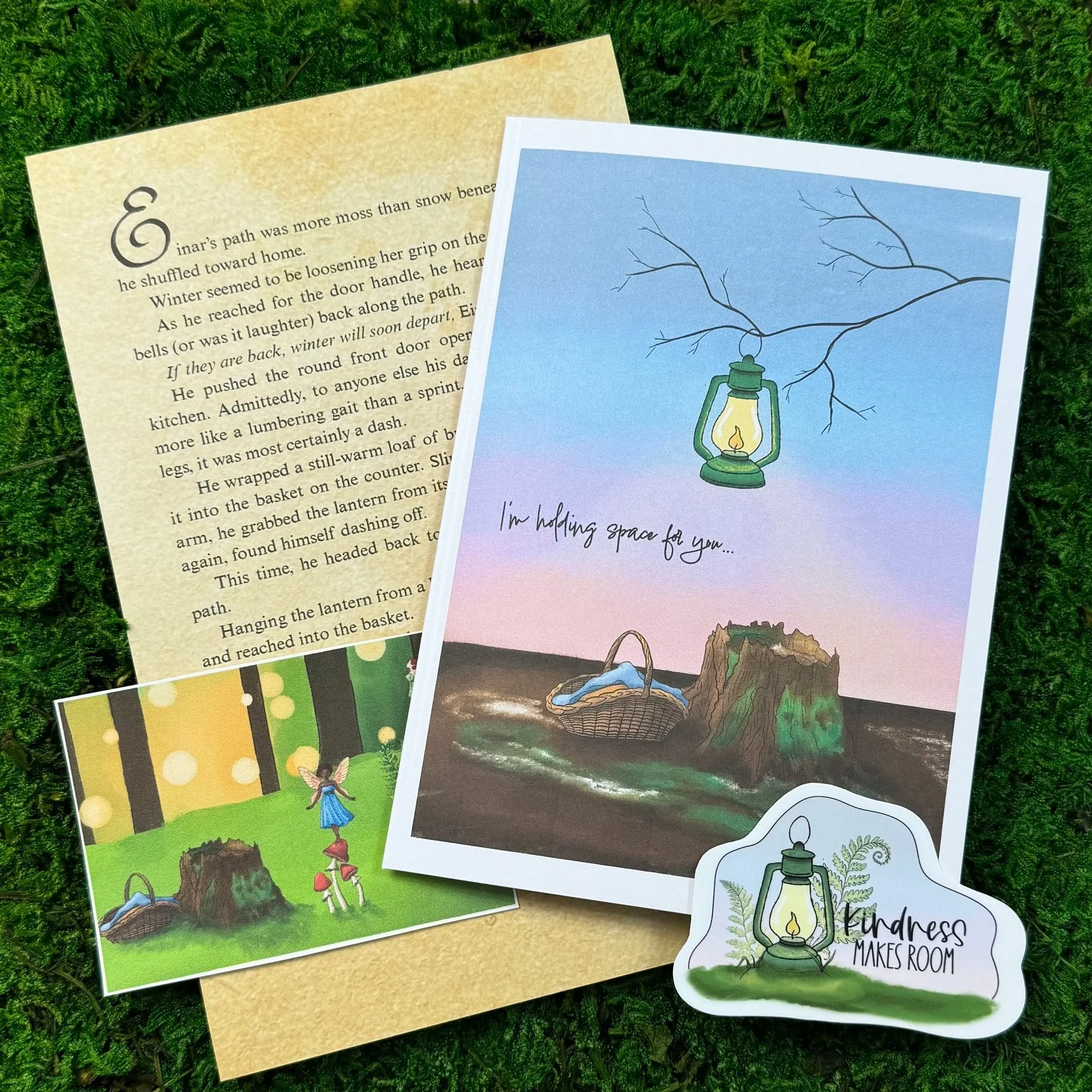 The world feels loud right now.
Headlines crowd in with words that are sharp and heavy, and it can leave us walking around with our shoulders up around our ears.

So I keep choosing small things.
Gentle things.
Things that make room to breathe.

My a