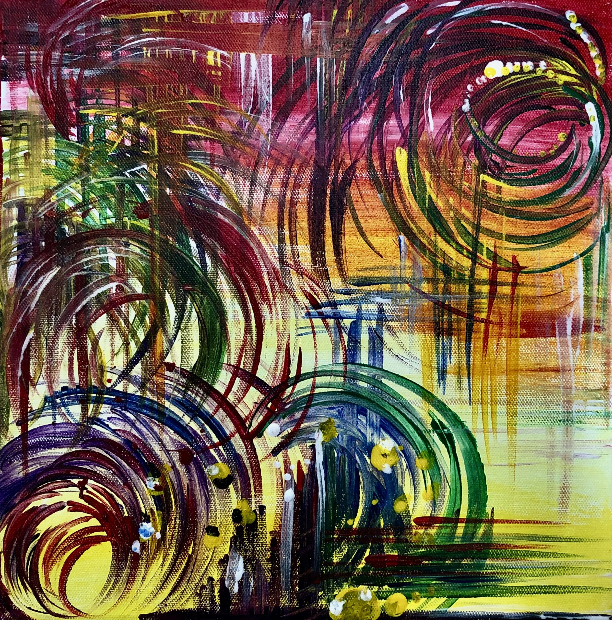 Twist (16 × 16) — SOLD