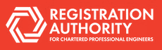 Registration Authority logo with red background and white text