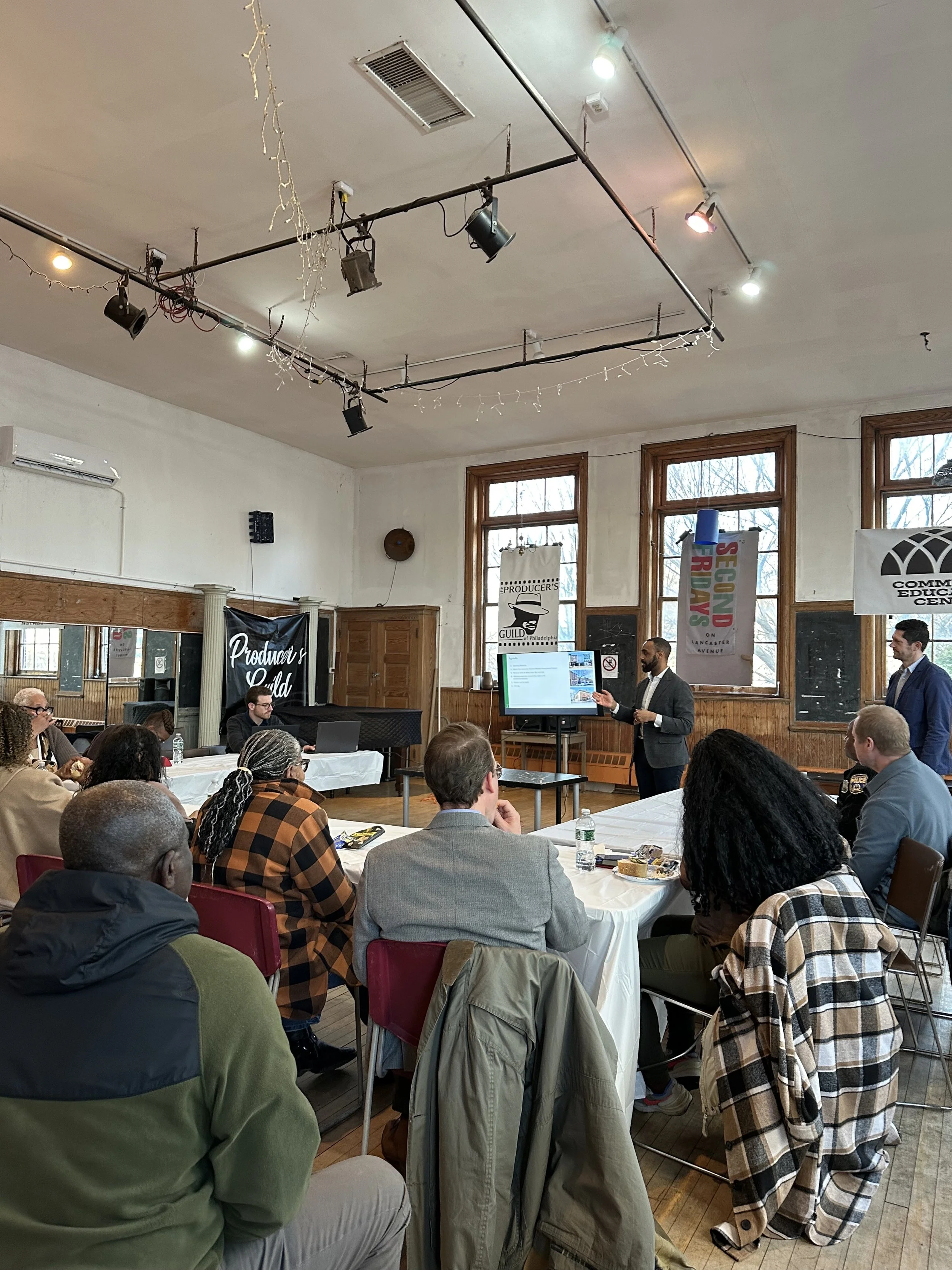 Facilitation of a commercial corridor strategy session
