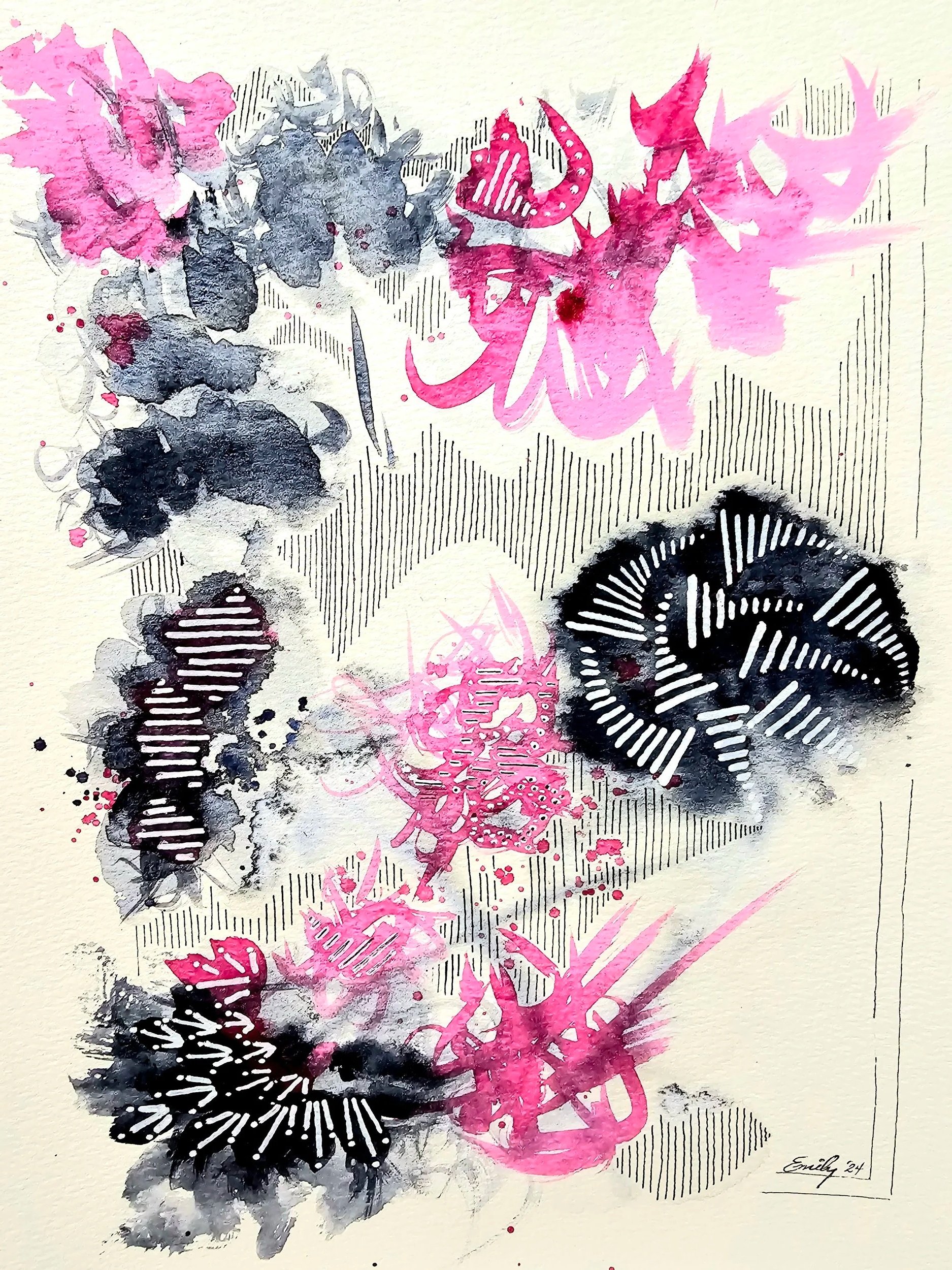 Magenta Abstract