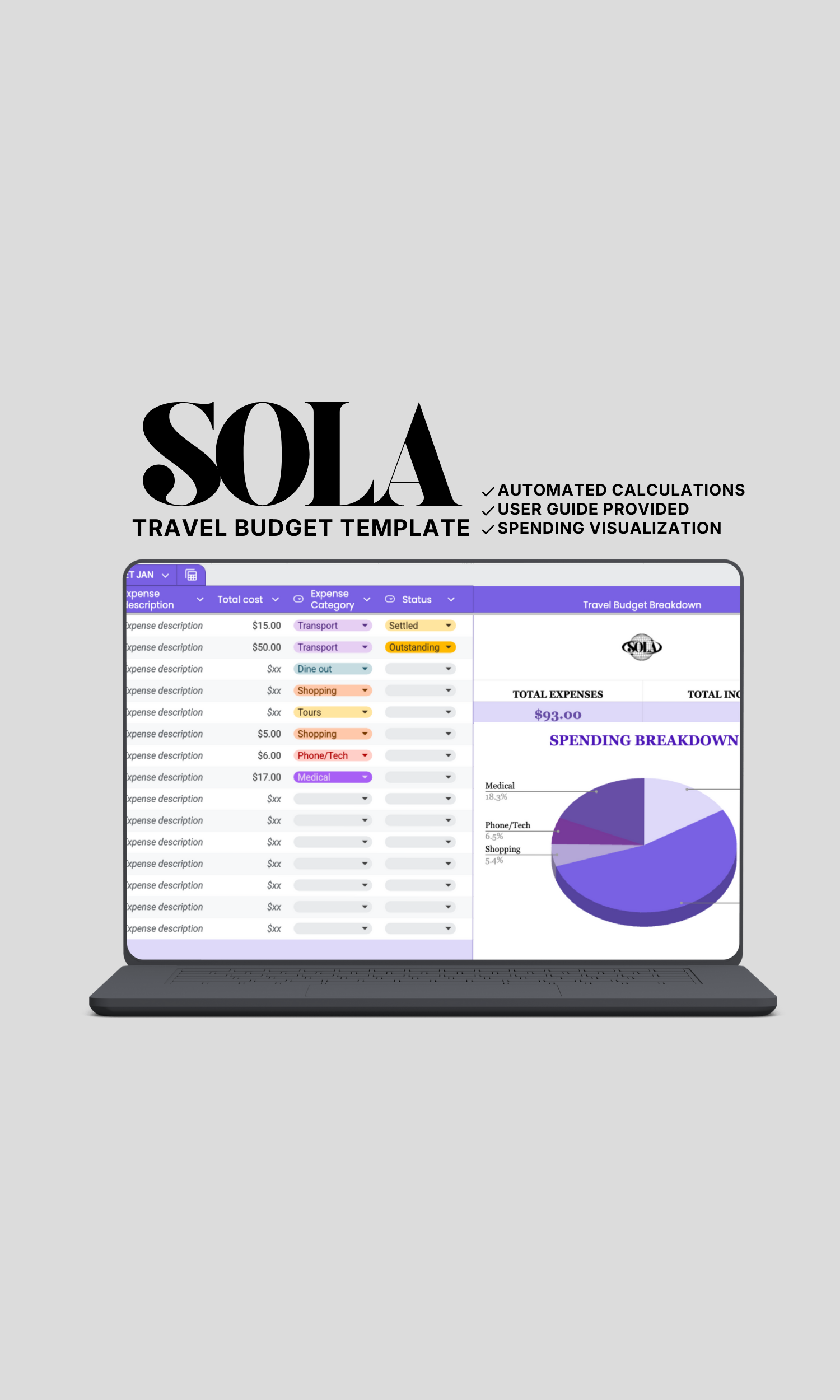 Travel budget template photo gray.png