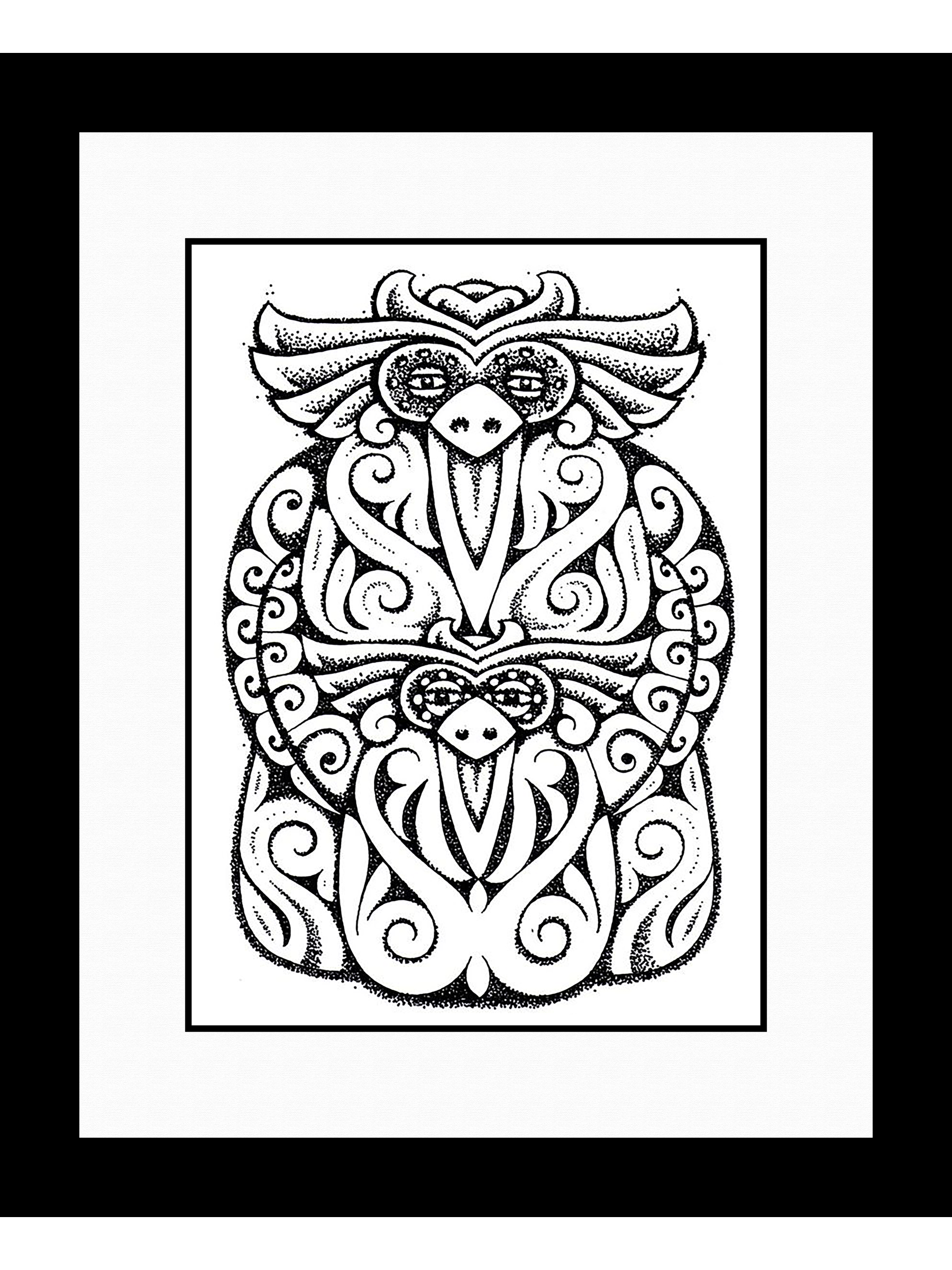   Untitled  , 2013 
Ink on Paper 
9" x 11" (framed) 
140-