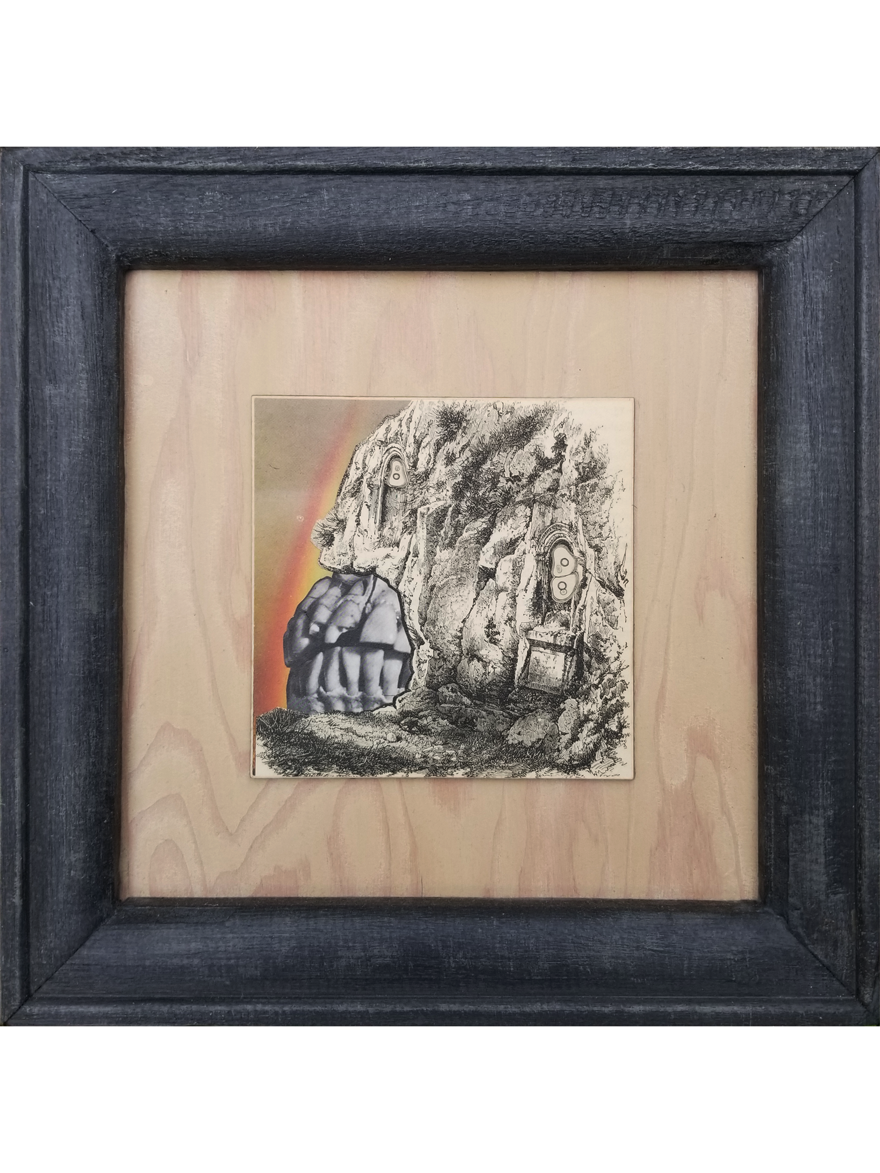   Sesame Snax  , 2026 
Collage on Board 
12" x 12" 
225-