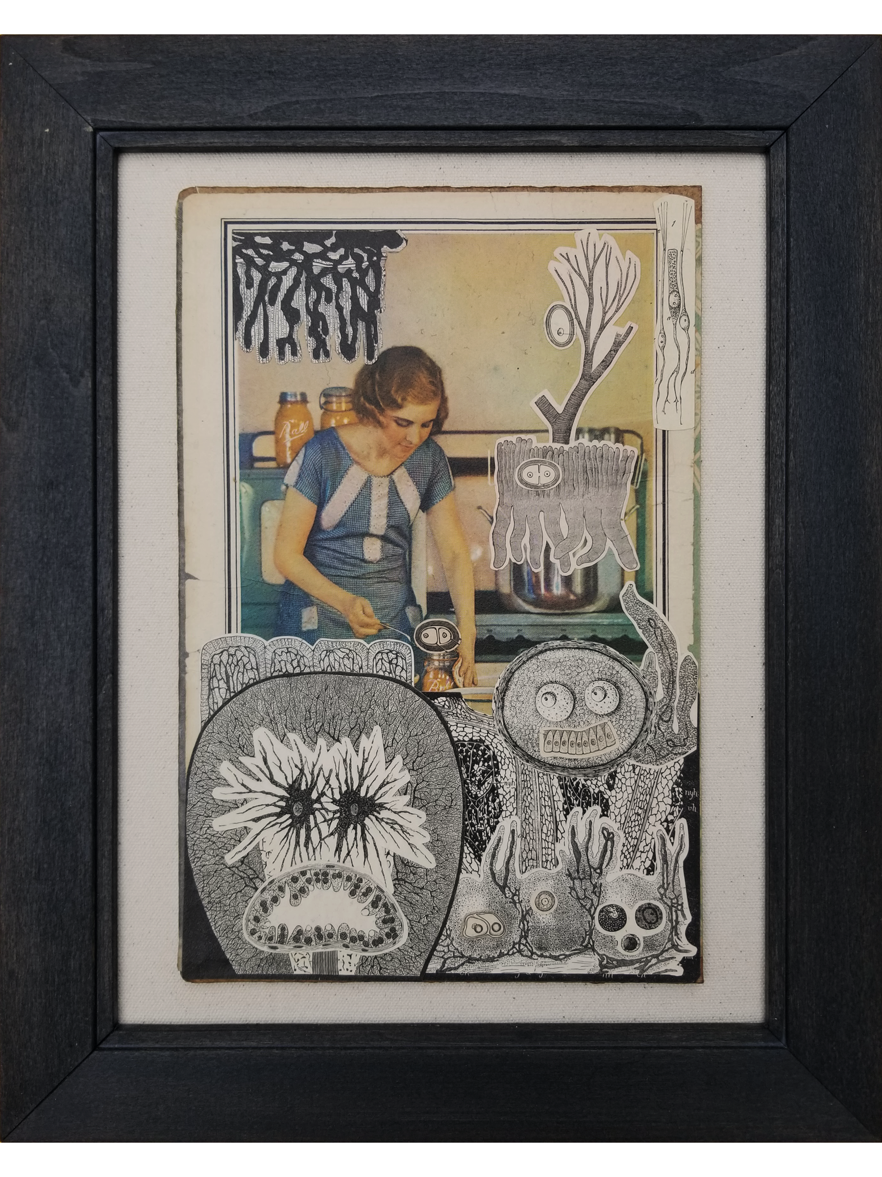   Maybe Just a Little One  , 2026 
Collage on Board 
12" x 15" 
250-