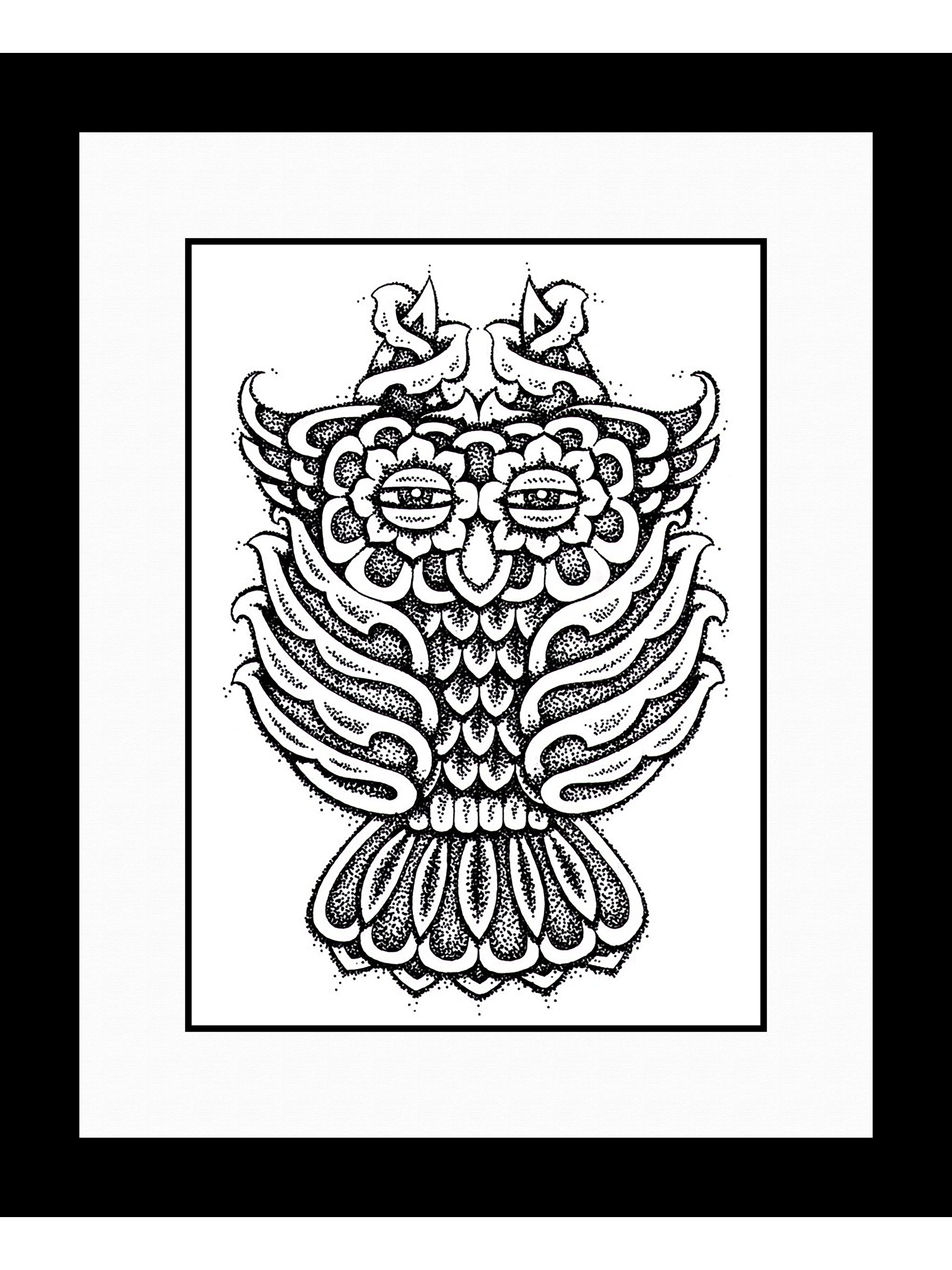   Untitled  , 2013 
Ink on Paper 
9" x 11" (framed) 
Sold