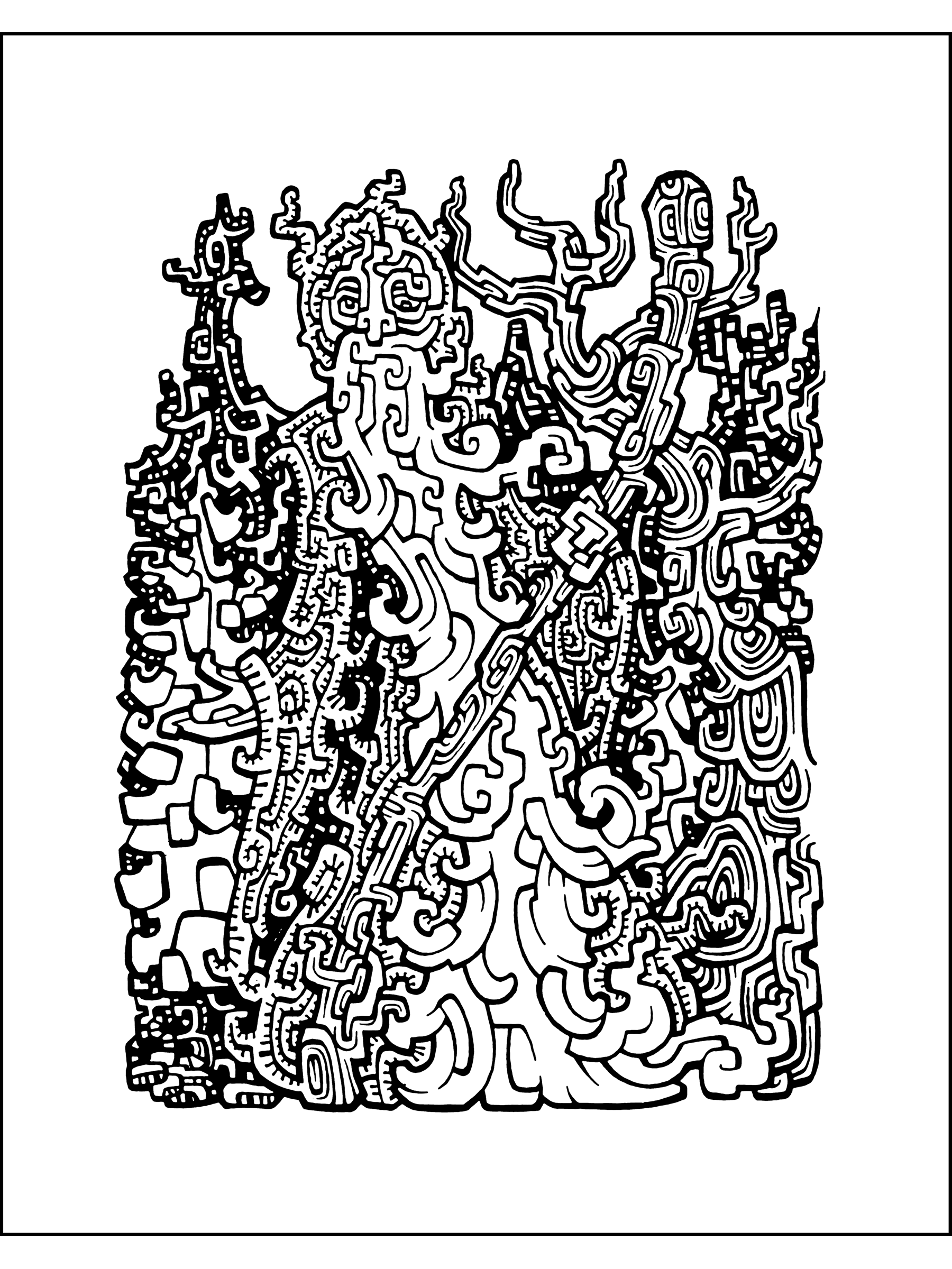   When I Grow Up  , 2016 
Ink on Bristol Board 
8" x 10" 
260-